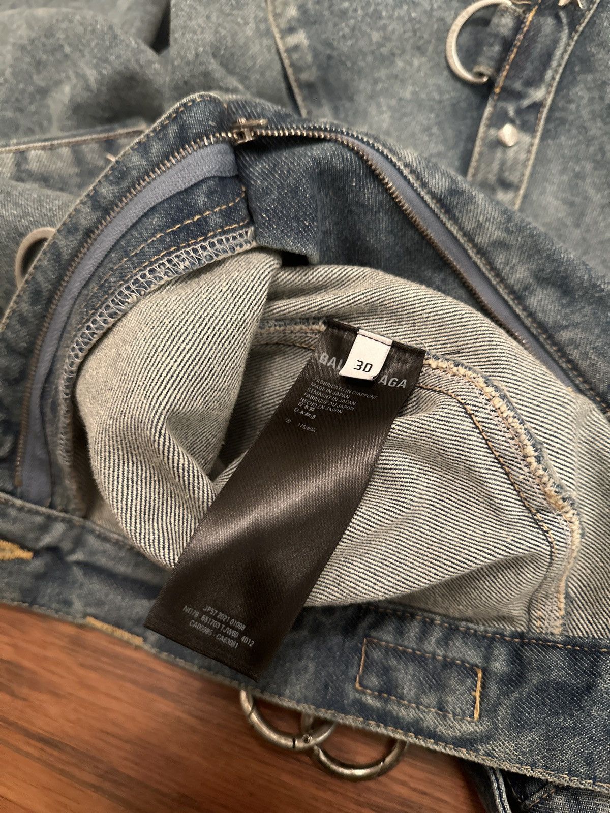 Balenciaga Balenciaga Raver Denim Size US 30 / EU 46 - 10 Thumbnail