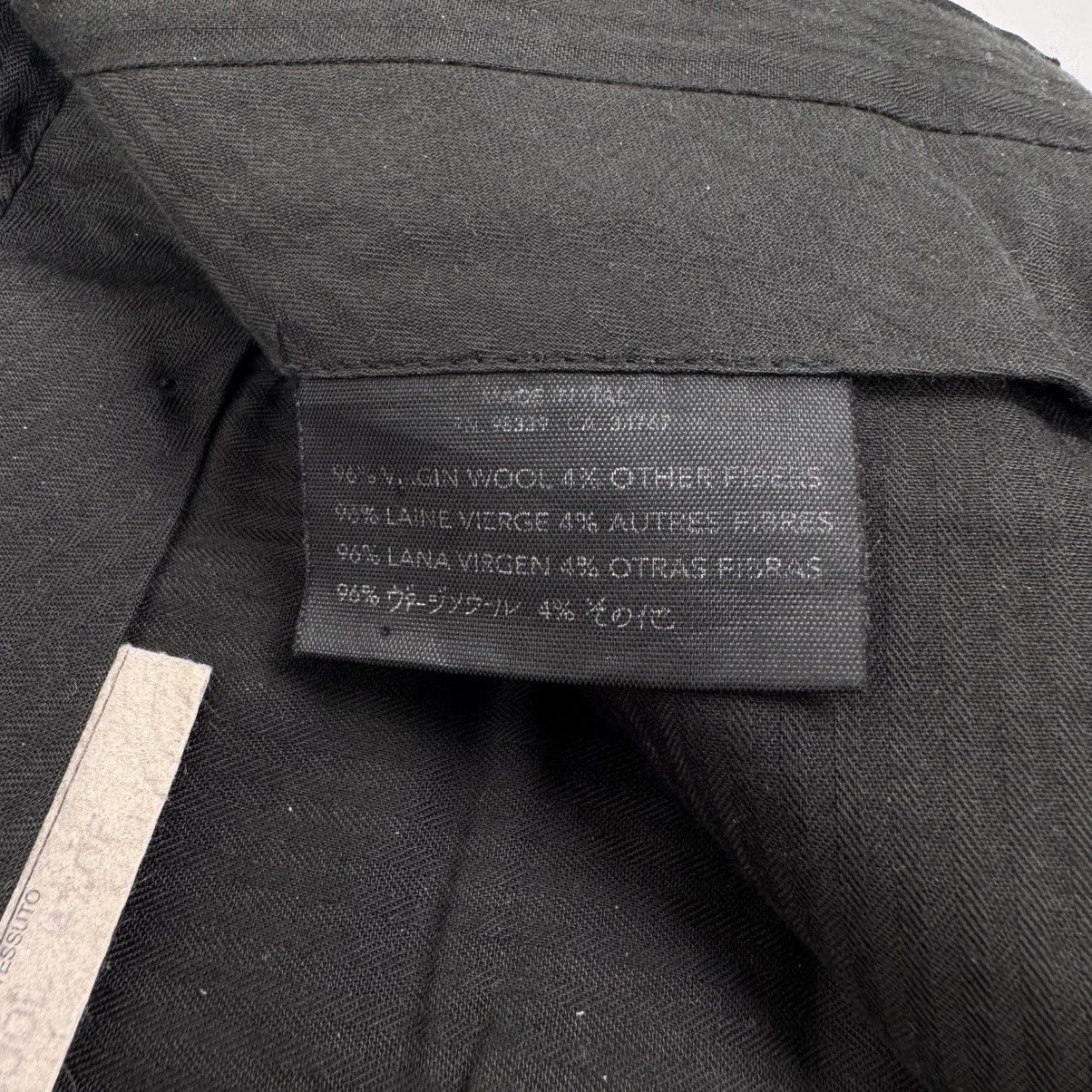 Prada Prada FW2000 Black Stretch-Wool Pleated Suit Trousers/Pants Size US 34 / EU 50 - 10 Thumbnail