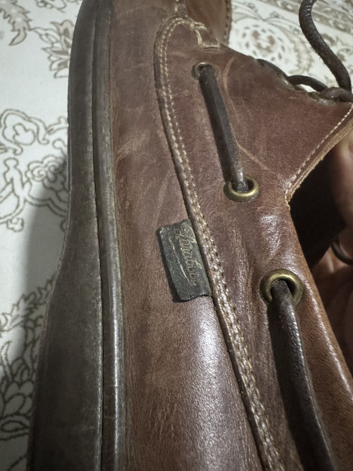Genuine Leather × Paraboot Paraboot Leather Low Cut Thiers Lisse America Shoes Size US 13 / EU 46 - 5 Thumbnail