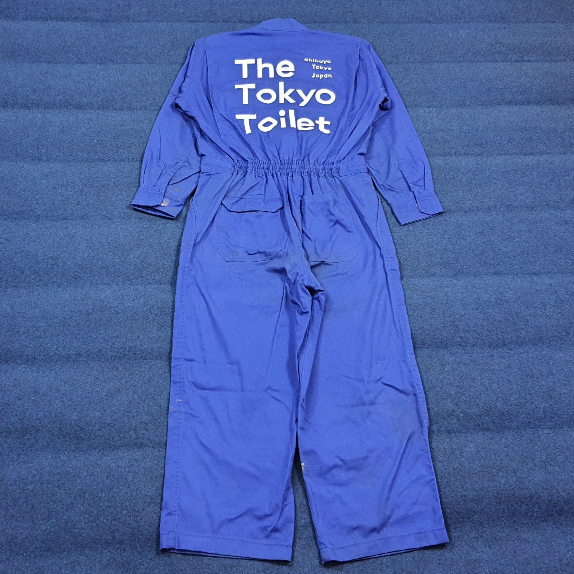Japanese Brand Vintage The Tokyo Toilet Custom Logo Coverall C295N15 Size US M / EU 48-50 / 2 - 2 Thumbnail