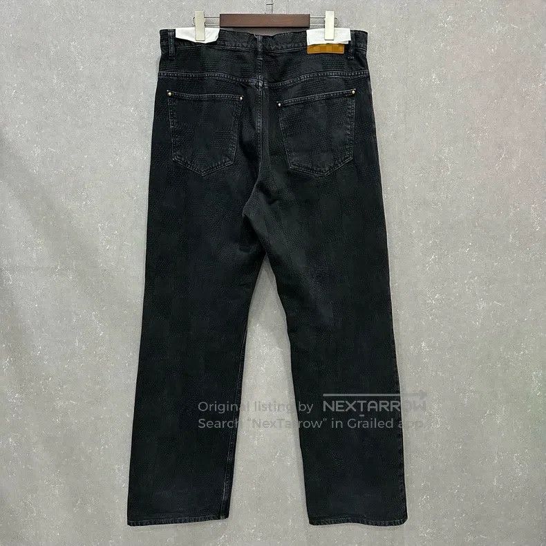 Louis Vuitton Louis Vuitton Checker Jeans Size US 34 / EU 50 - 2 Thumbnail