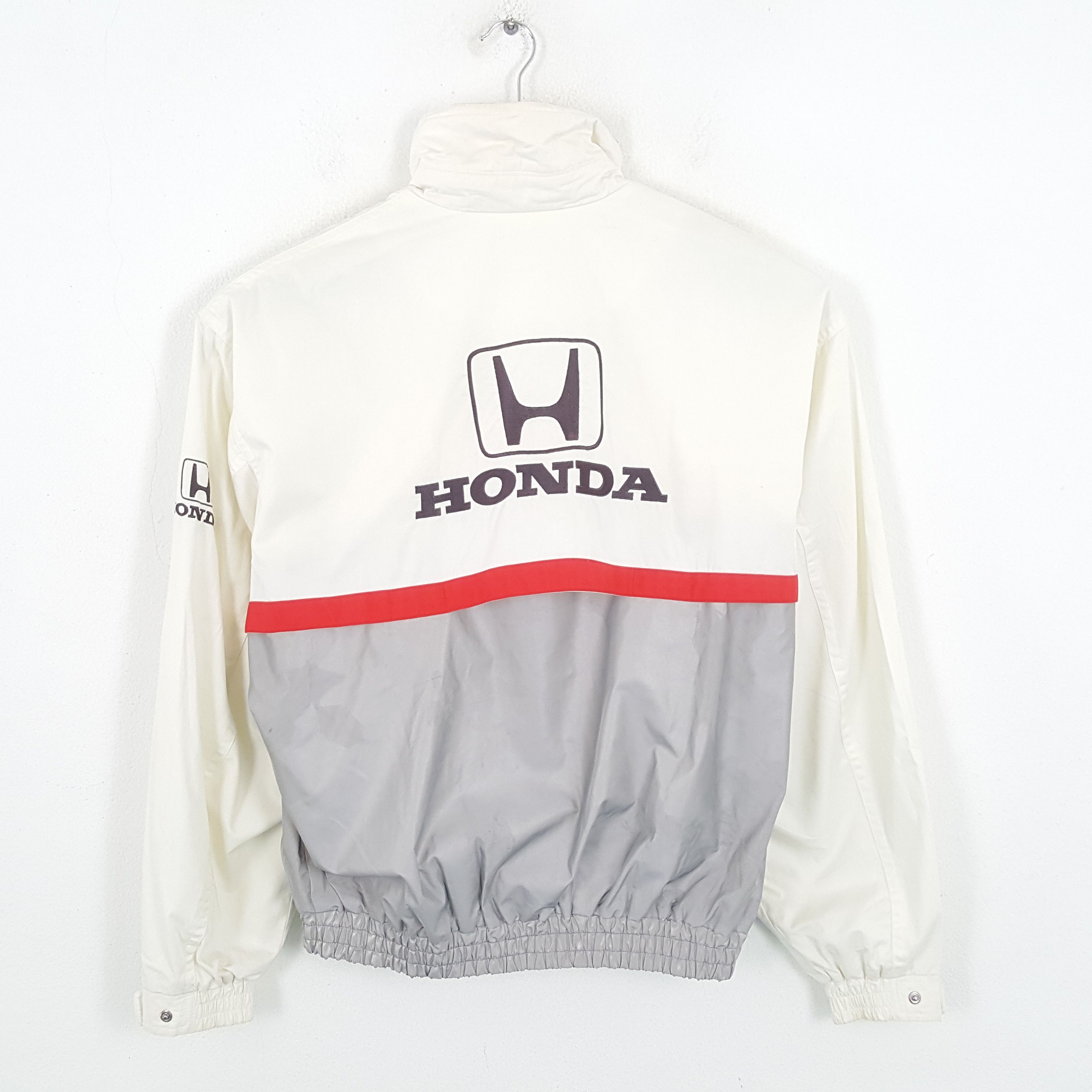 Honda × Vintage Vintage HONDA RACING Japanese Racing Team Jacket Size US L / EU 52-54 / 3 - 1 Thumbnail