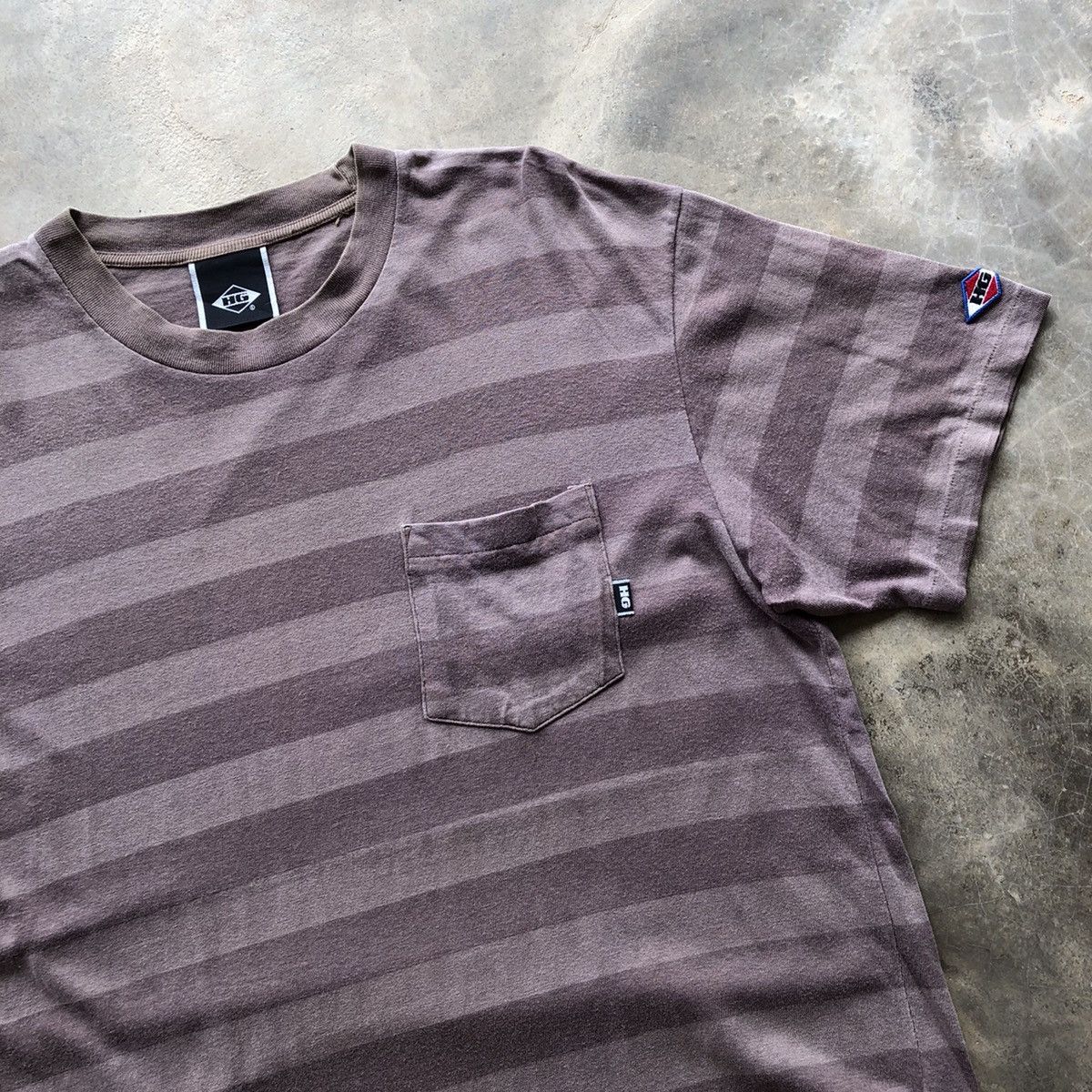 Hysteric Glamour × Japanese Brand × Vintage HYSTERIC GLAMOUR Striped T-Shirt Size US L / EU 52-54 / 3 - 3 Thumbnail
