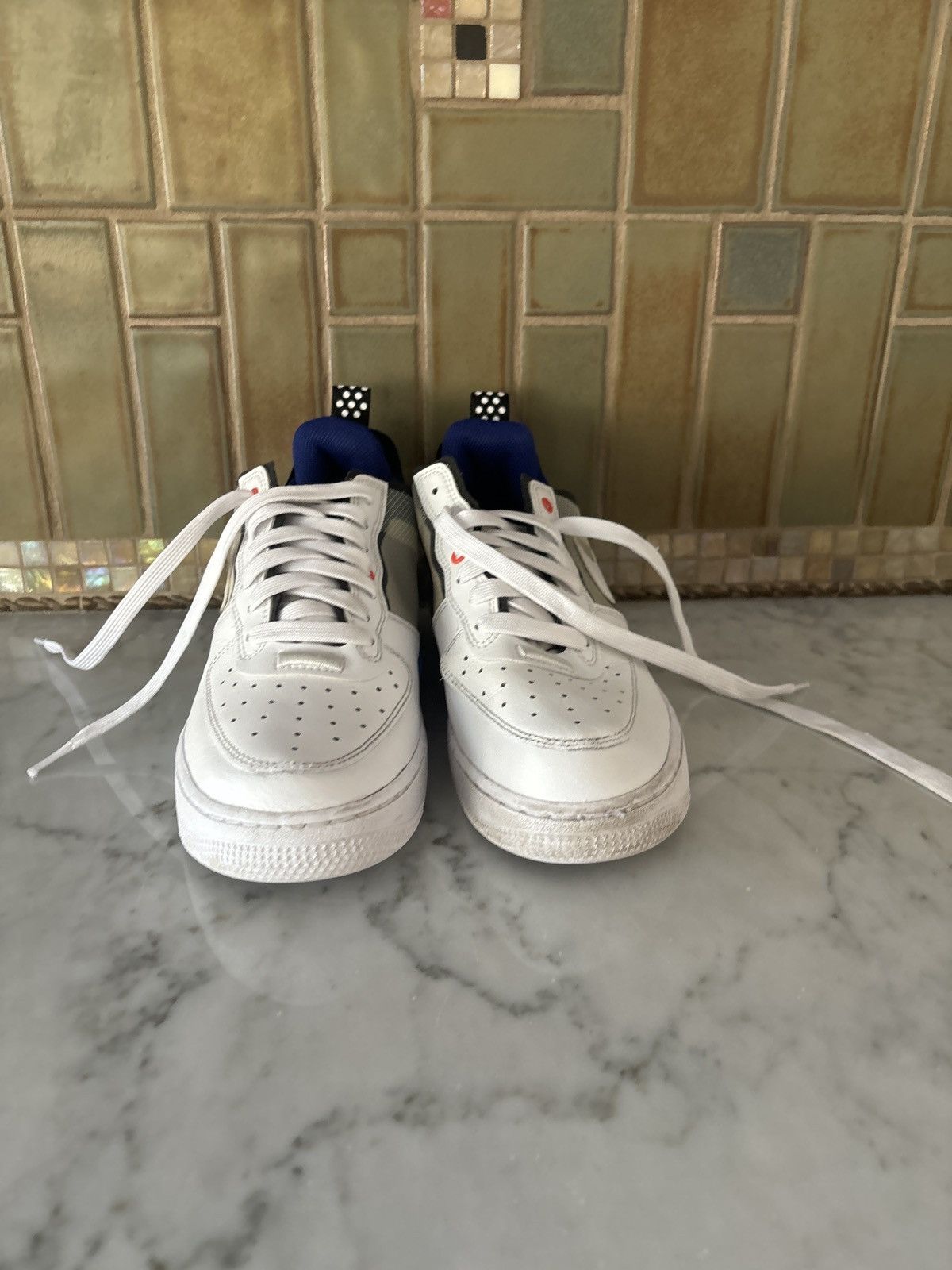 Nike AirForce1 Low React Split White Photo Blue6Check Description Size US 6 / EU 39 - 3 Thumbnail
