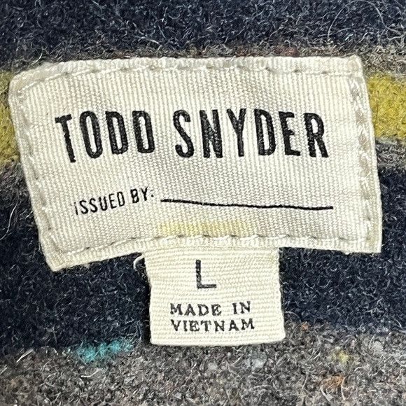 Todd Snyder Todd Snyder Denim Jacket Lined Wool Blend Size L Size US L / EU 52-54 / 3 - 6 Thumbnail