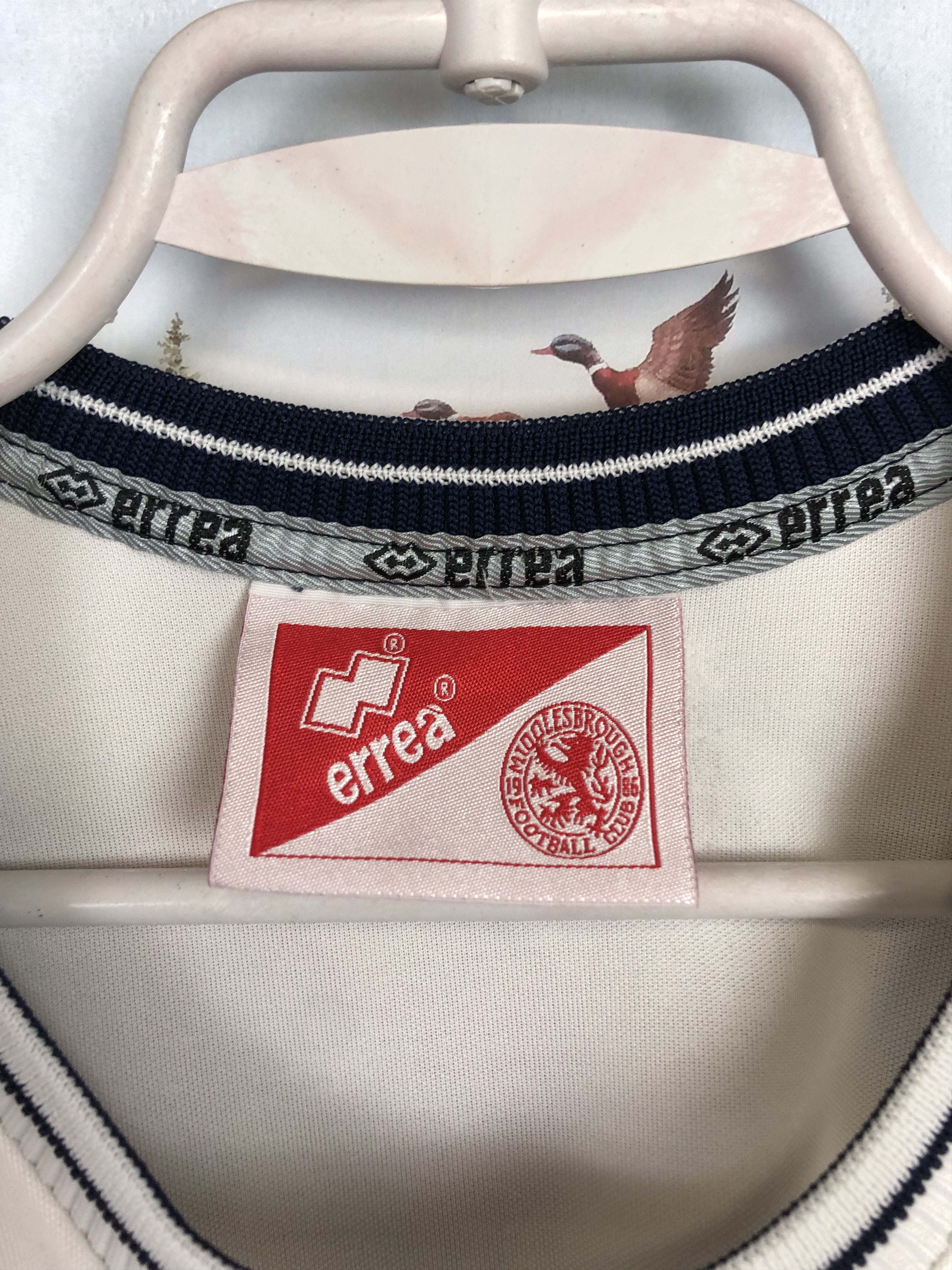 Vintage Middlesbrough Away football shirt 2000 Soccer Tee Errea Size US XL / EU 56 / 4 - 7 Thumbnail