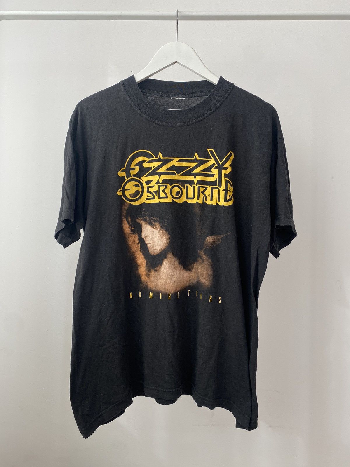 image of Vintage Ozzy Osbourne No More Tears T-Shirt in Black, Men's (Size Large)