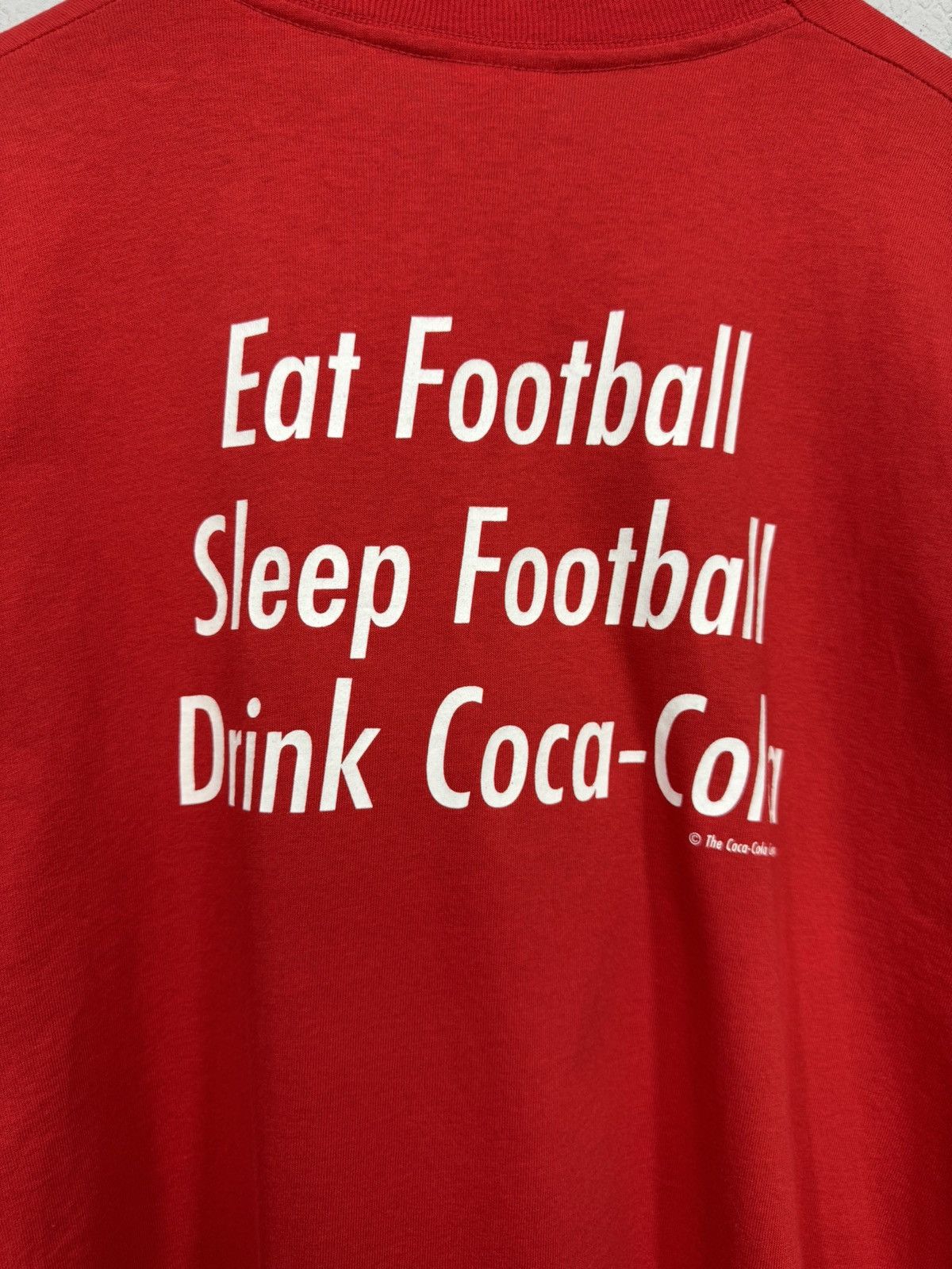 Band Tees Vintage UEFA Euro 1996 Coca Cola T-shirt Jersey Rare Size US XL / EU 56 / 4 - 11 Thumbnail