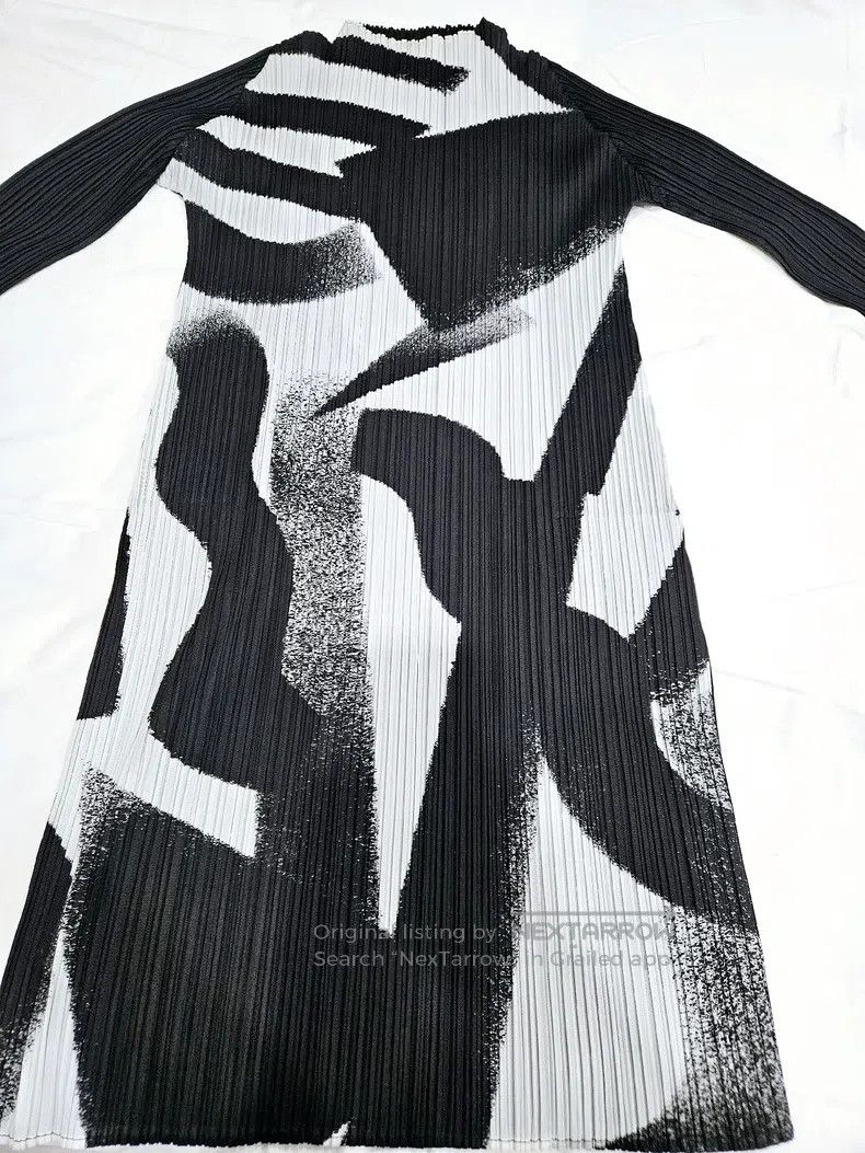 Other Issey Miyake Ink Wash Dress Size L / US 10 / IT 46 - 1 Thumbnail