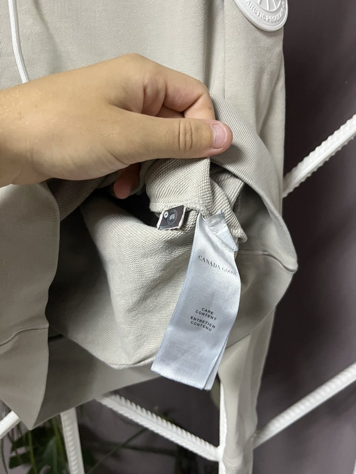 Canada Goose Canada Goose Beige Hoodie Size US XS / EU 42 / 0 - 9 Thumbnail