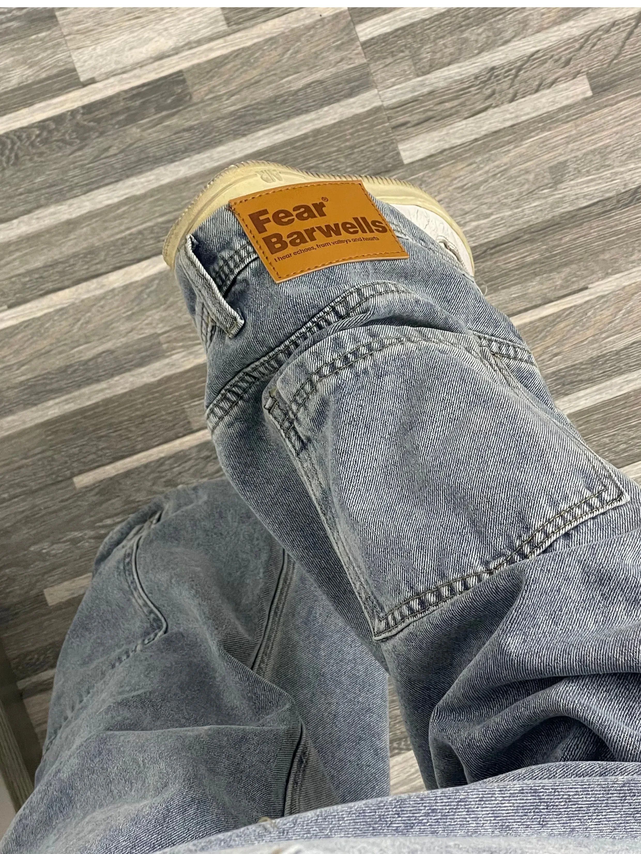 Japanese Brand Retro Baggy Jeans Size 30" / US 8 / IT 44 - 5 Thumbnail
