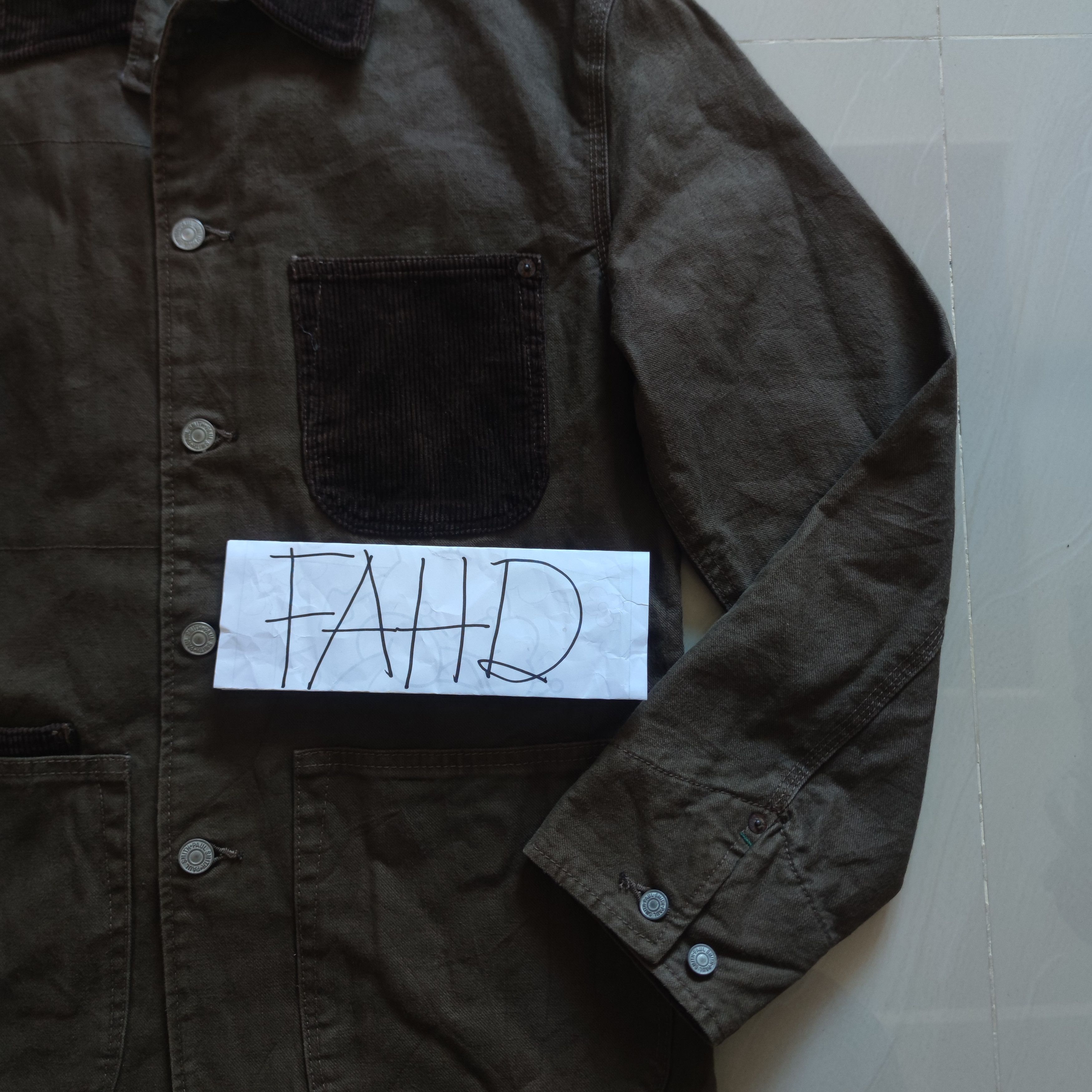 Paul Smith PAUL SMITH CHORE JACKET SIZE L FITS S-M Size US L / EU 52-54 / 3 - 5 Thumbnail