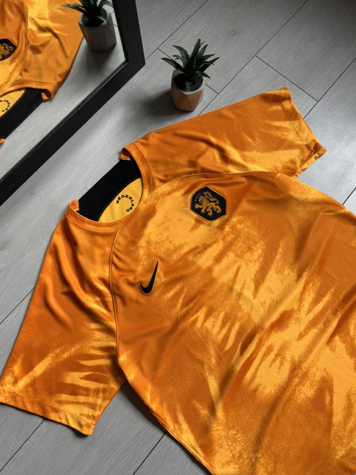Nike Nike Nederland Blockcore Soccer Jersey Size US XL / EU 56 / 4 - 4 Thumbnail