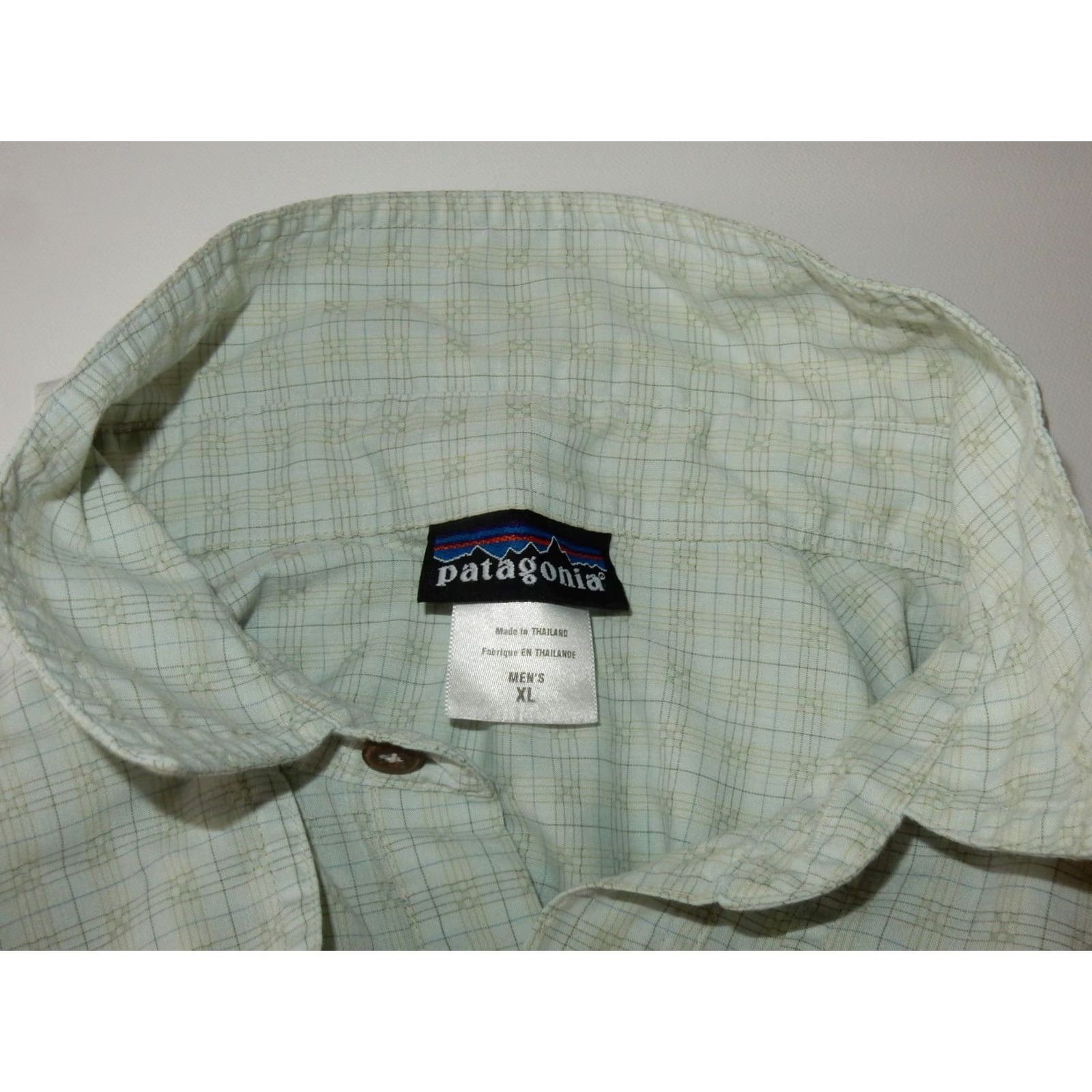 Patagonia Patagonia Shirt Button-Up Long Sleeve M Men Green Cotton Blend Size US M / EU 48-50 / 2 - 4 Thumbnail