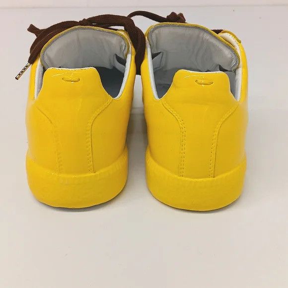 Maison Margiela Maison Margiela Yellow Patent The Replica Low Sneakers -EU39 Size US 9 / IT 39 - 10 Thumbnail