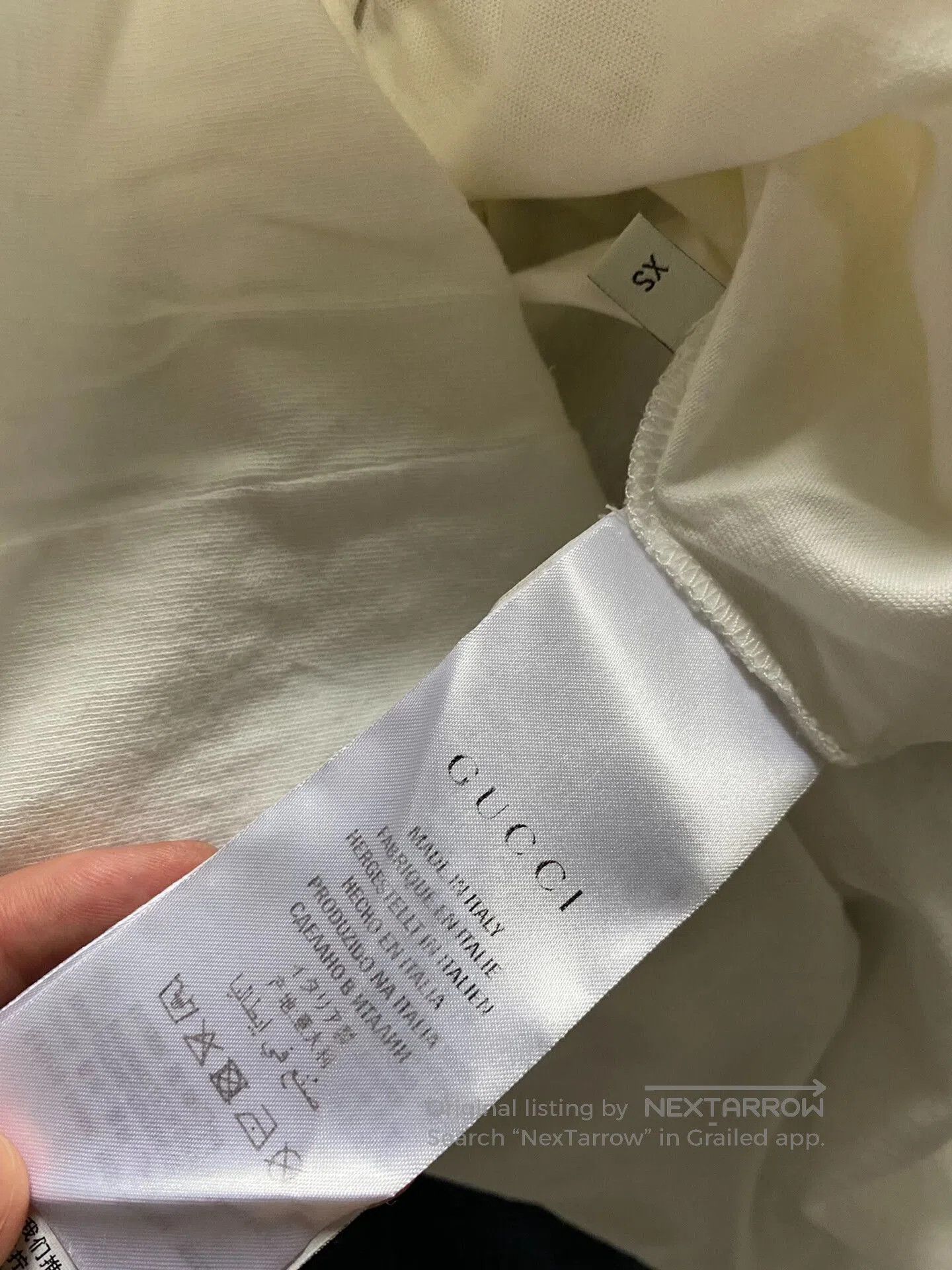Gucci Gucci Graffiti Short Sleeve T-Shirt. Size XS / US 0-2 / IT 36-38 - 4 Thumbnail