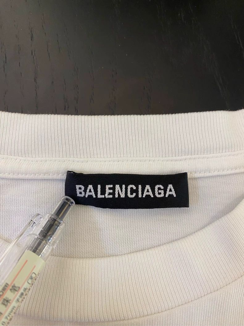 Balenciaga Balenciaga Nvironment-friendly short-sleeve white Size US S / EU 44-46 / 1 - 3 Thumbnail