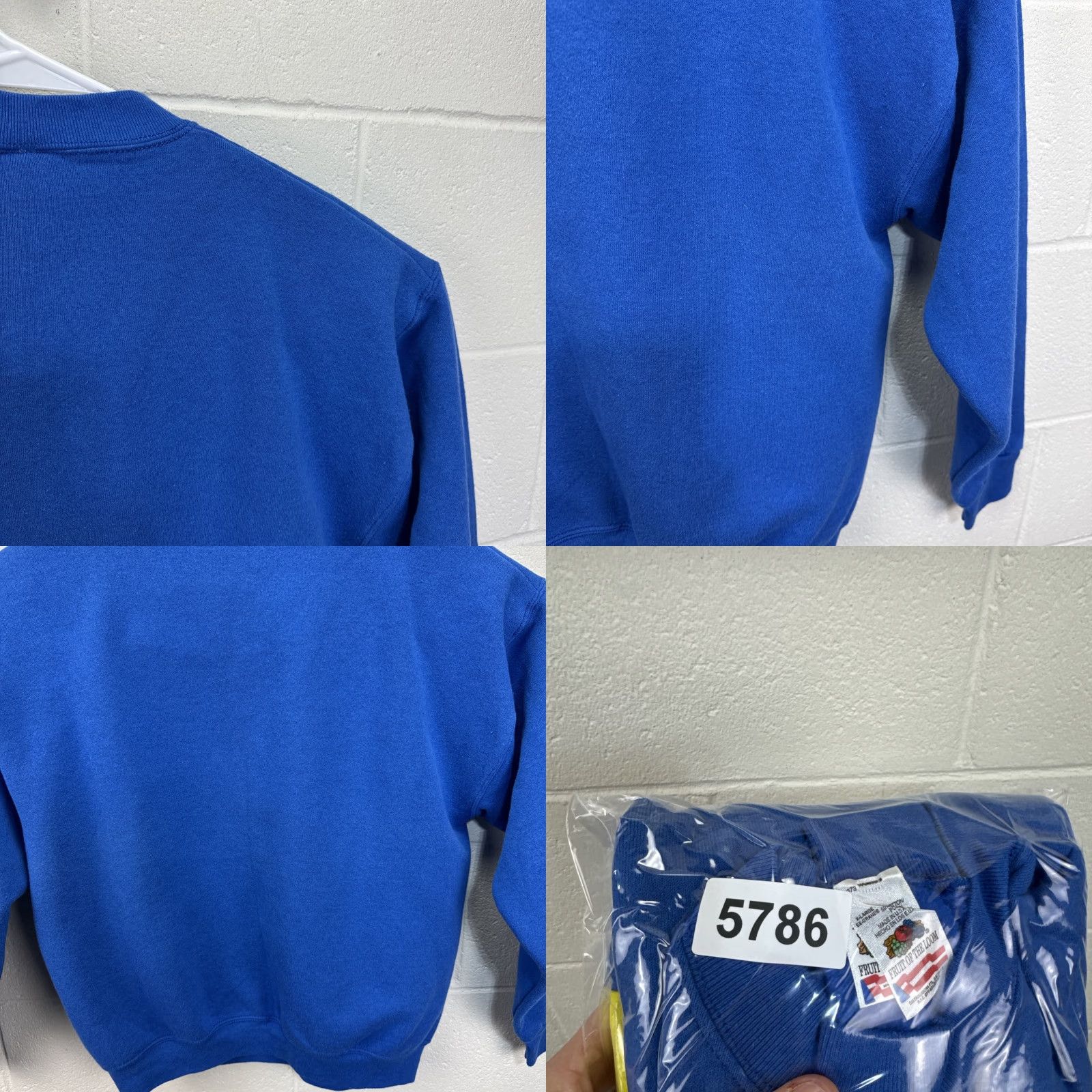 Fruit Of The Loom VINTAGE 90's Grandpa Graphic Sweatshirt XL Blue Crewneck Humor Mens Size US XL / EU 56 / 4 - 10 Thumbnail