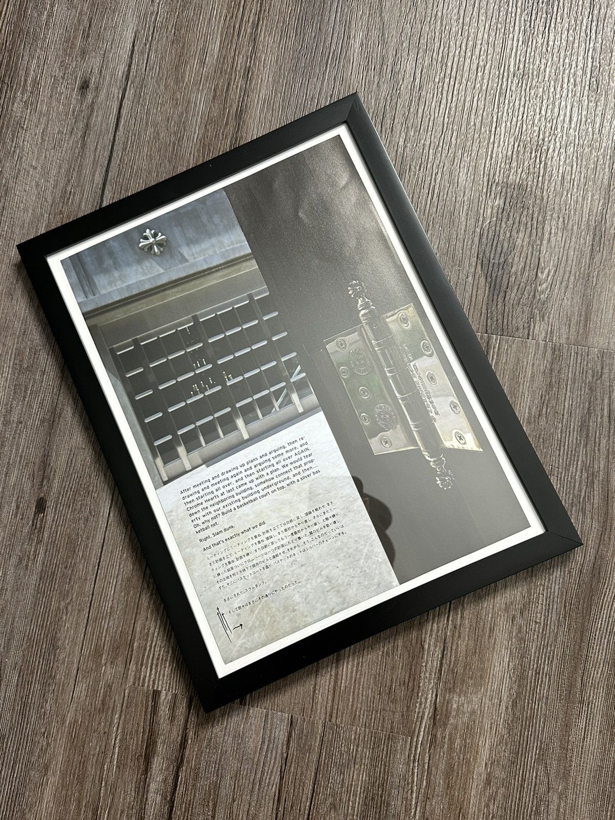 Chrome Hearts 🖤Chrome Hearts🖤 Hinge 9x12 Framed Poster Size ONE SIZE - 2 Thumbnail
