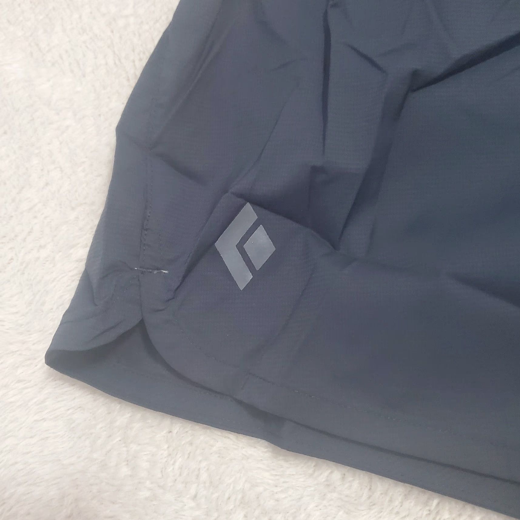 Black Diamond VINTAGE Black Diamond Distance Shorts Men XL Black 5" Nylon Pull On Stretch Running Size US 36 / EU 52 - 6 Thumbnail