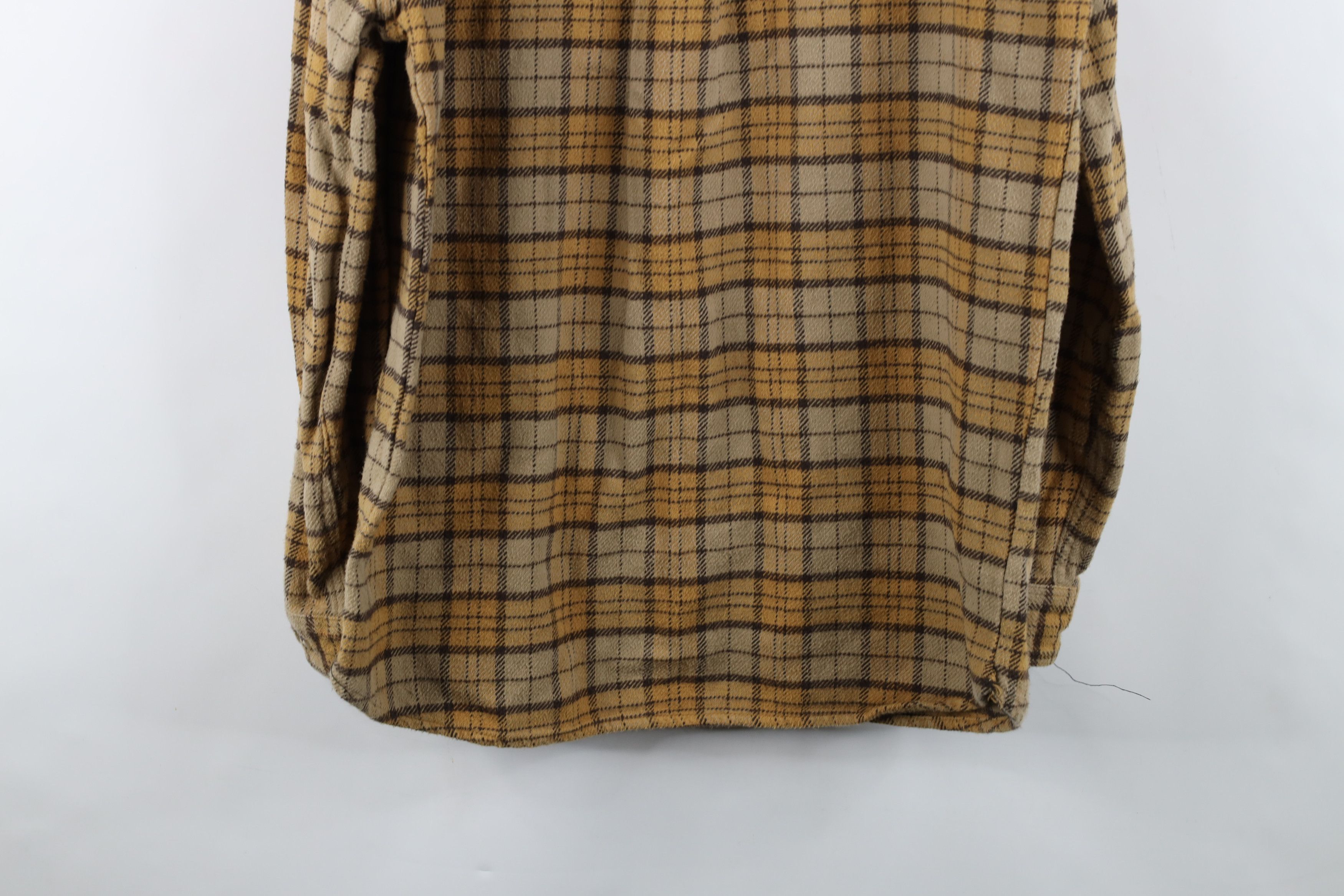 Vintage Vintage 90s Streetwear Flannel Button Shirt Plaid Size US XL / EU 56 / 4 - 12 Thumbnail
