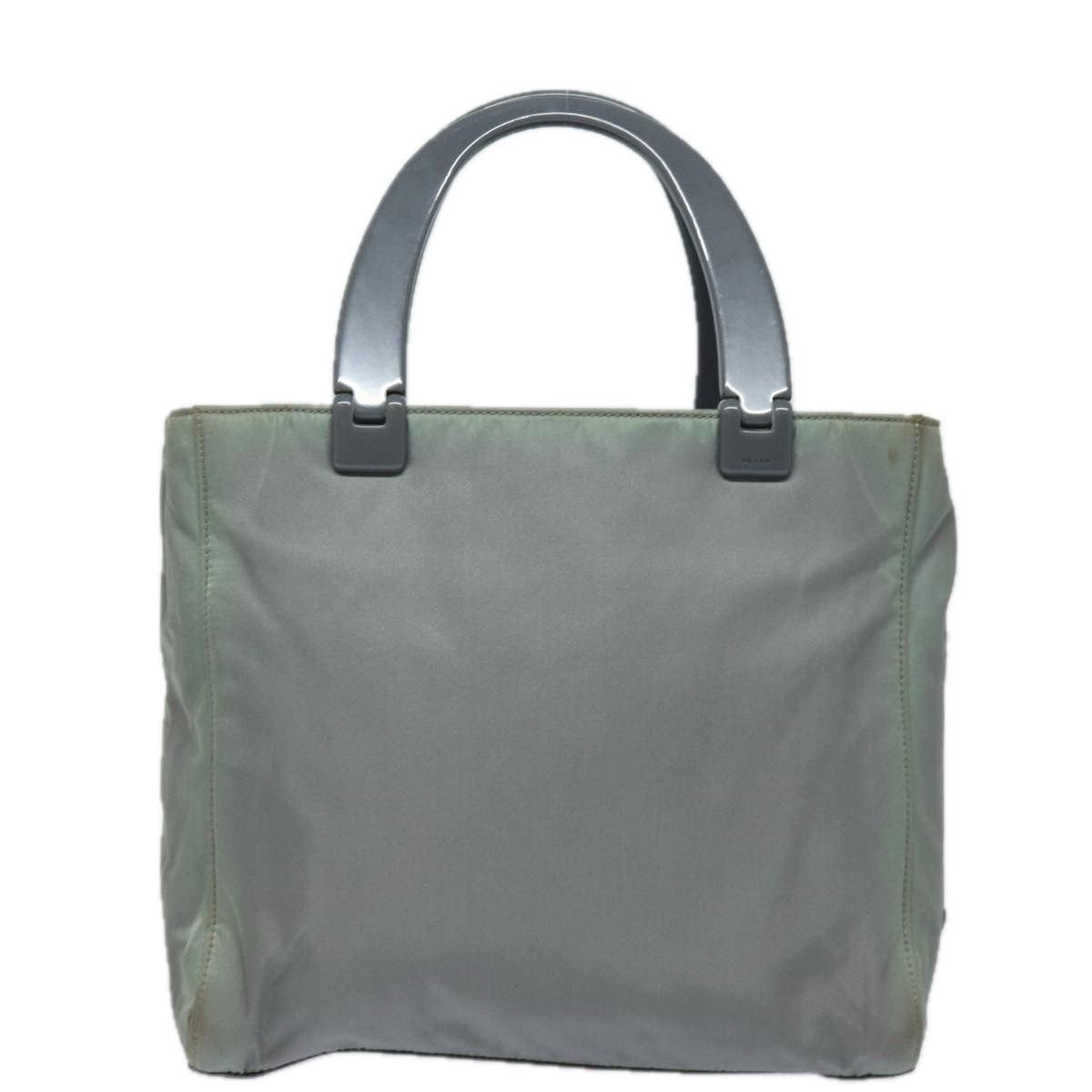 Prada PRADA Hand Bag Nylon Gray Size ONE SIZE - 3 Thumbnail
