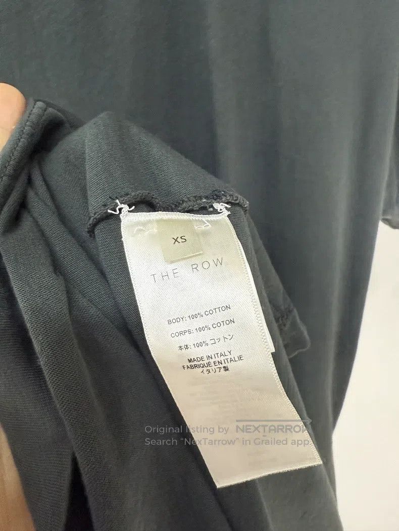 The Row The Row Autumn and Winter Round Neck Short Sleeve Casual T Size XS / US 0-2 / IT 36-38 - 5 Thumbnail