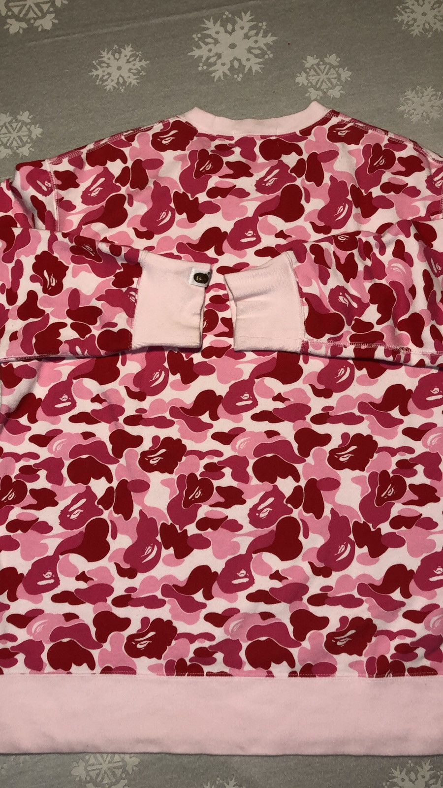 Bape ABC Camo College Wide Crewneck Size US L / EU 52-54 / 3 - 2 Thumbnail