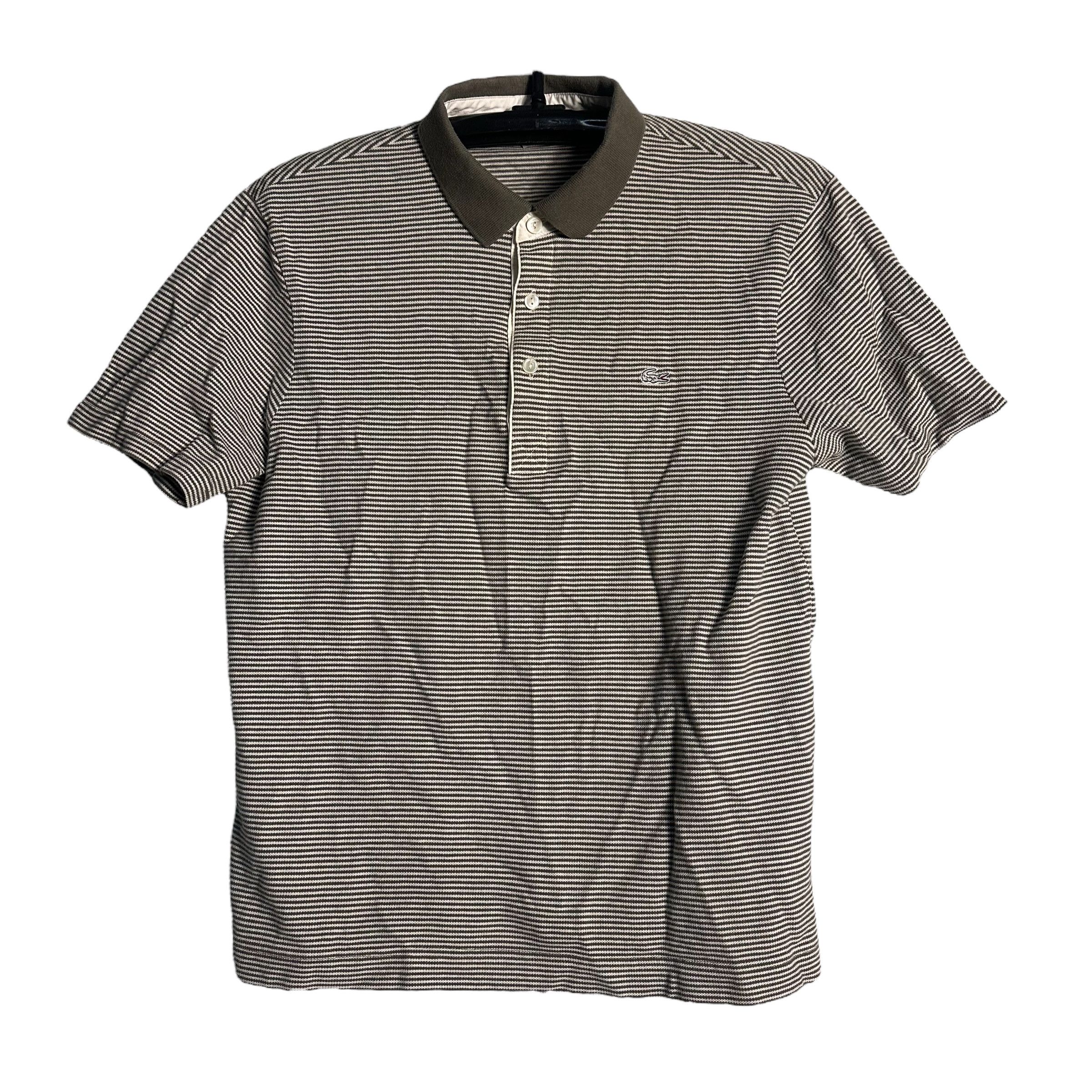 Lacoste 🔥RARE🔥Vintage Lacoste Stripes Polo Shirt Size US XL / EU 56 / 4 - 1 Thumbnail