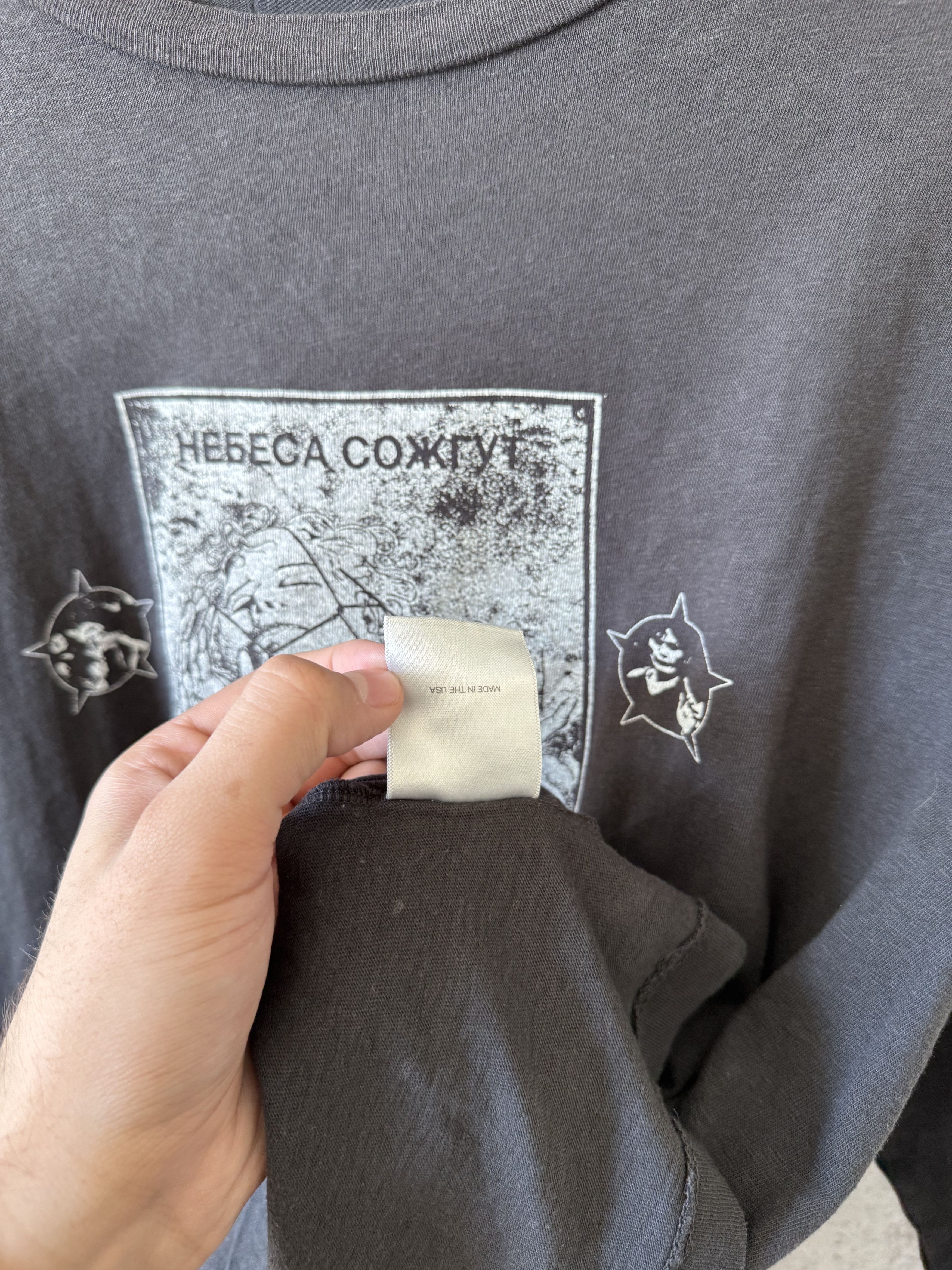 Enfants Riches Deprimes Enfants riches deprimes heaven will burn your eyes t shirt Size US L / EU 52-54 / 3 - 7 Thumbnail