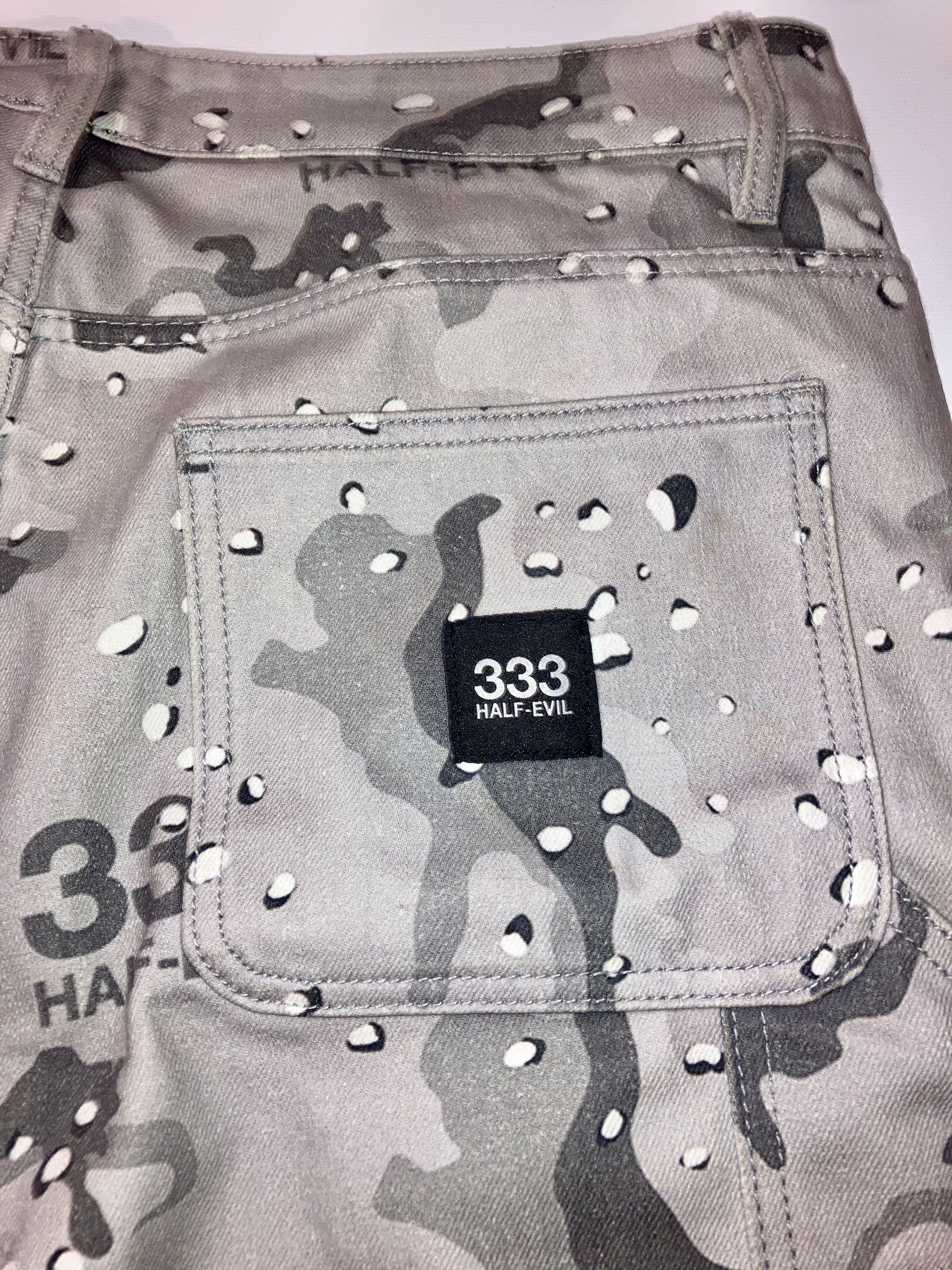 Half Evil Half Evil Camo Grey Work Pant Size US 38 / EU 54 - 4 Thumbnail