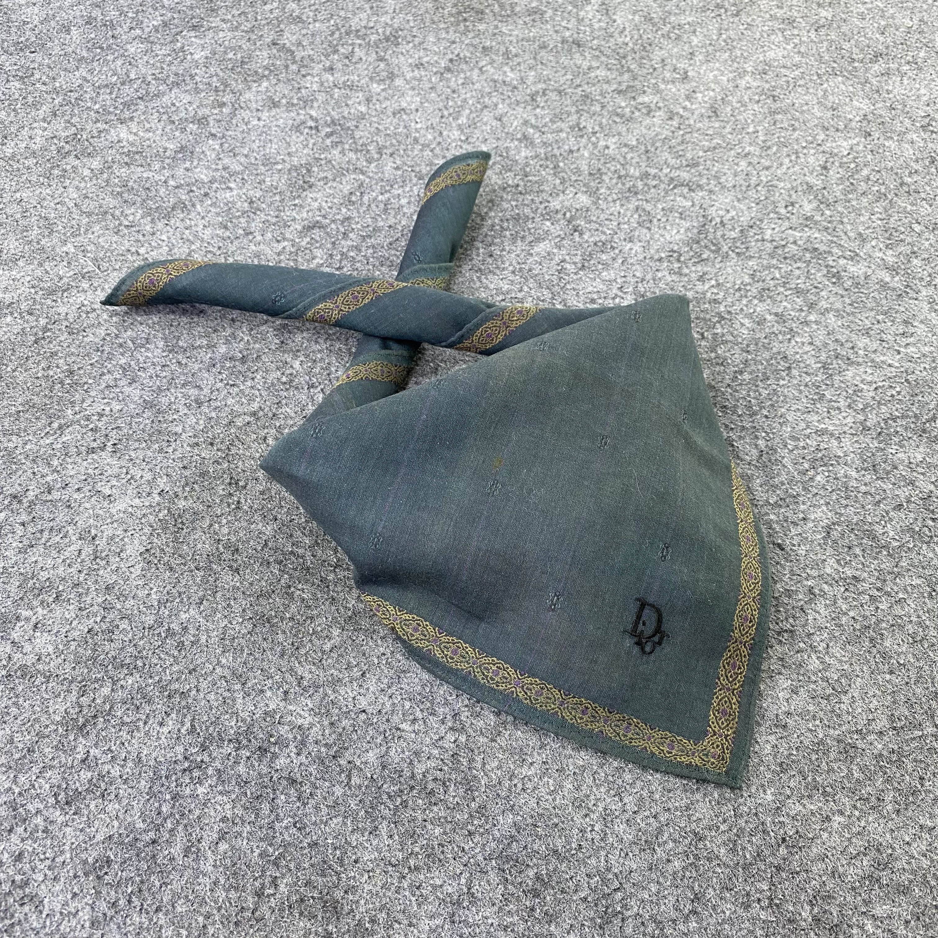 Designer Christian Dior Handkerchief / Bandana / Neckerchief-B1082 Size ONE SIZE - 1 Thumbnail