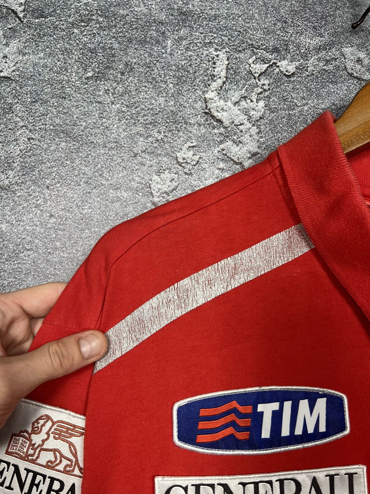 Puma Vintage Puma x Ducati Racing Polo T-shirt Jersey Size XXL Size US XXL / EU 58 / 5 - 5 Thumbnail