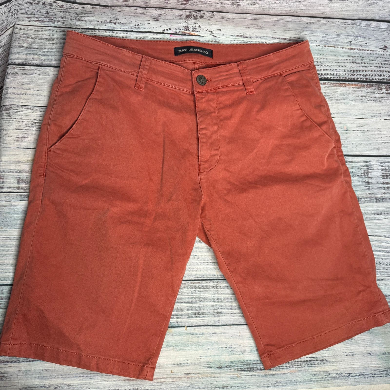 Mavi Mavi - Jacob 9" Shorts in Baked Clay Twill 34 Size US 34 / EU 50 - 2 Thumbnail