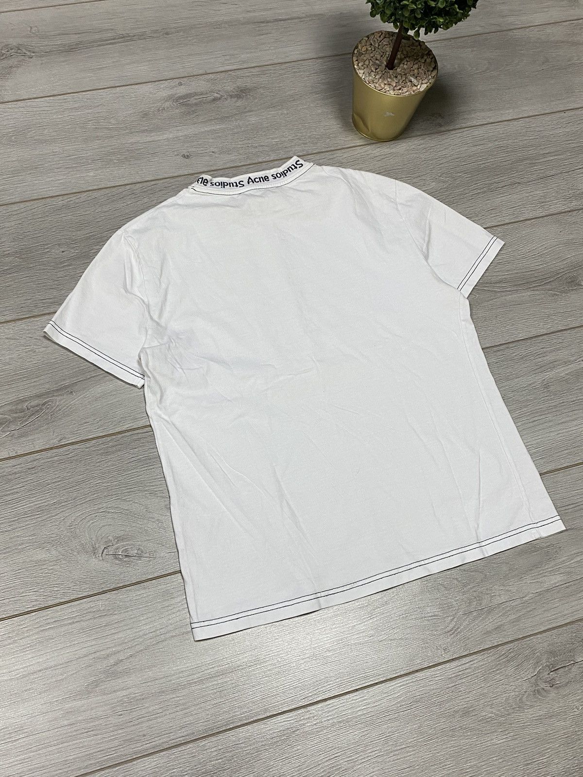 Acne Studios Acne Studios Meike Shirt collar logo circle around Size US L / EU 52-54 / 3 - 7 Thumbnail
