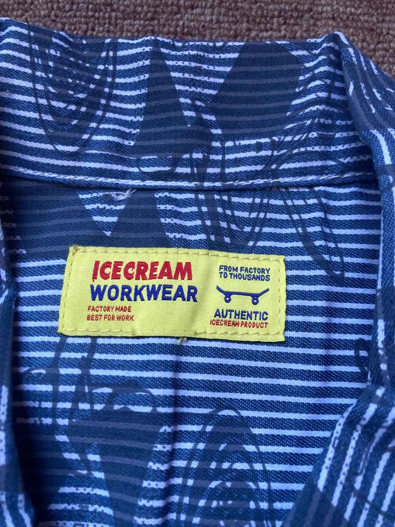 Billionaire Boys Club BBC ICE CREAM Workwear Series Half-Zip Shirt Size US S / EU 44-46 / 1 - 3 Thumbnail