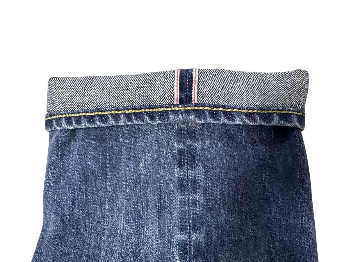 FDMTL FDMTL | Strip Patch Slimfit Selvedge Jeans Size US 35 - 9 Thumbnail