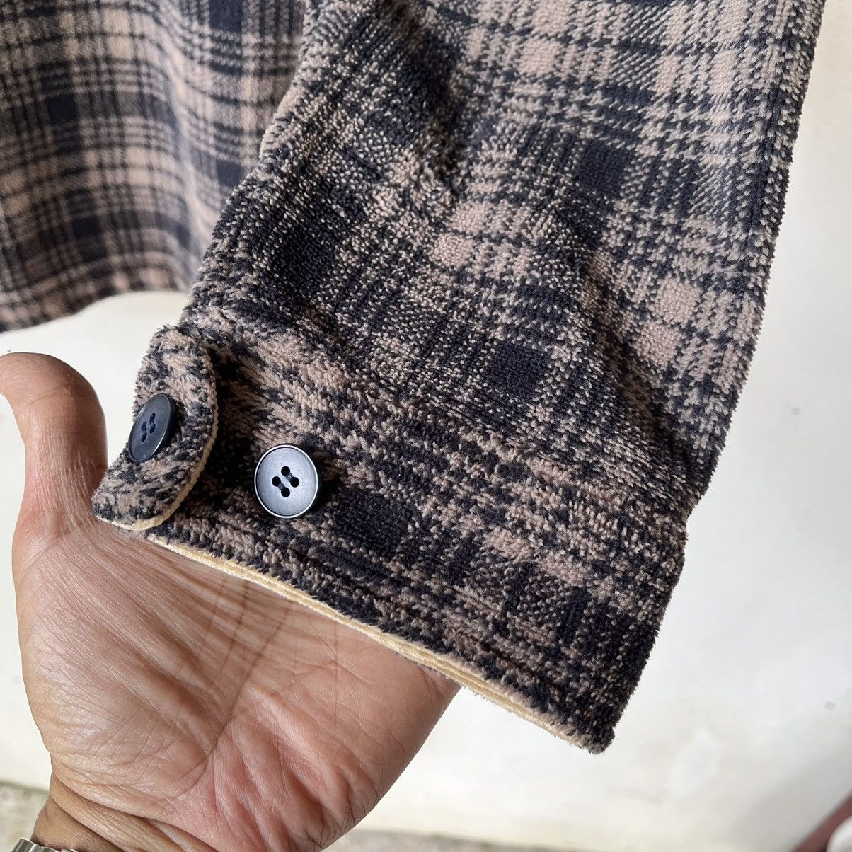 Woolrich Woolen Mills Woolrich Polartec Fleece Jacket Plaid Corduroy Trim Size US M / EU 48-50 / 2 - 9 Thumbnail