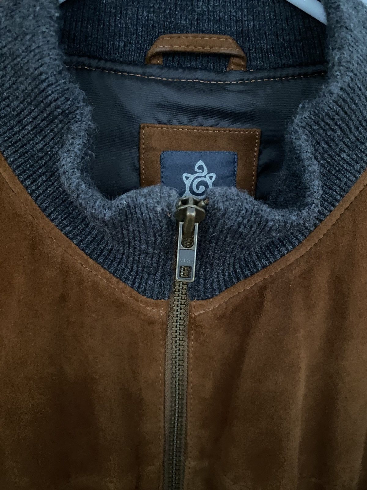 Vintage Suede Leather Gameday Jacket Size US XL / EU 56 / 4 - 3 Thumbnail