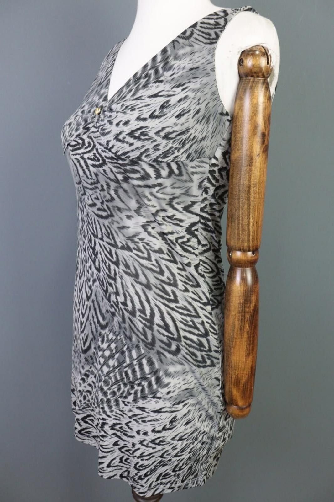 Roberto Cavalli Roberto Cavalli Multicolor Animals Printed Short Dress Sz L Size L / US 10 / IT 46 - 5 Thumbnail