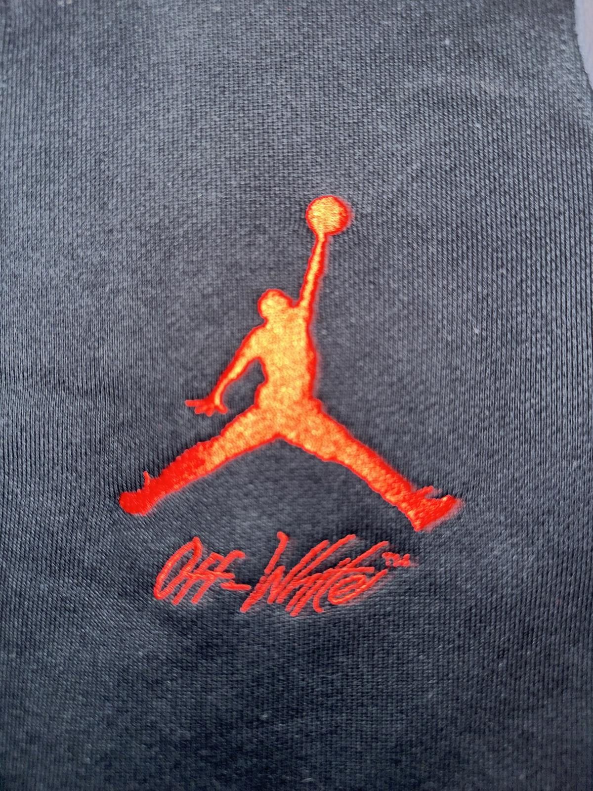 Designer Air Jordan Men’s Off-White Black Pullover Hoodie Size US XXL / EU 58 / 5 - 4 Thumbnail