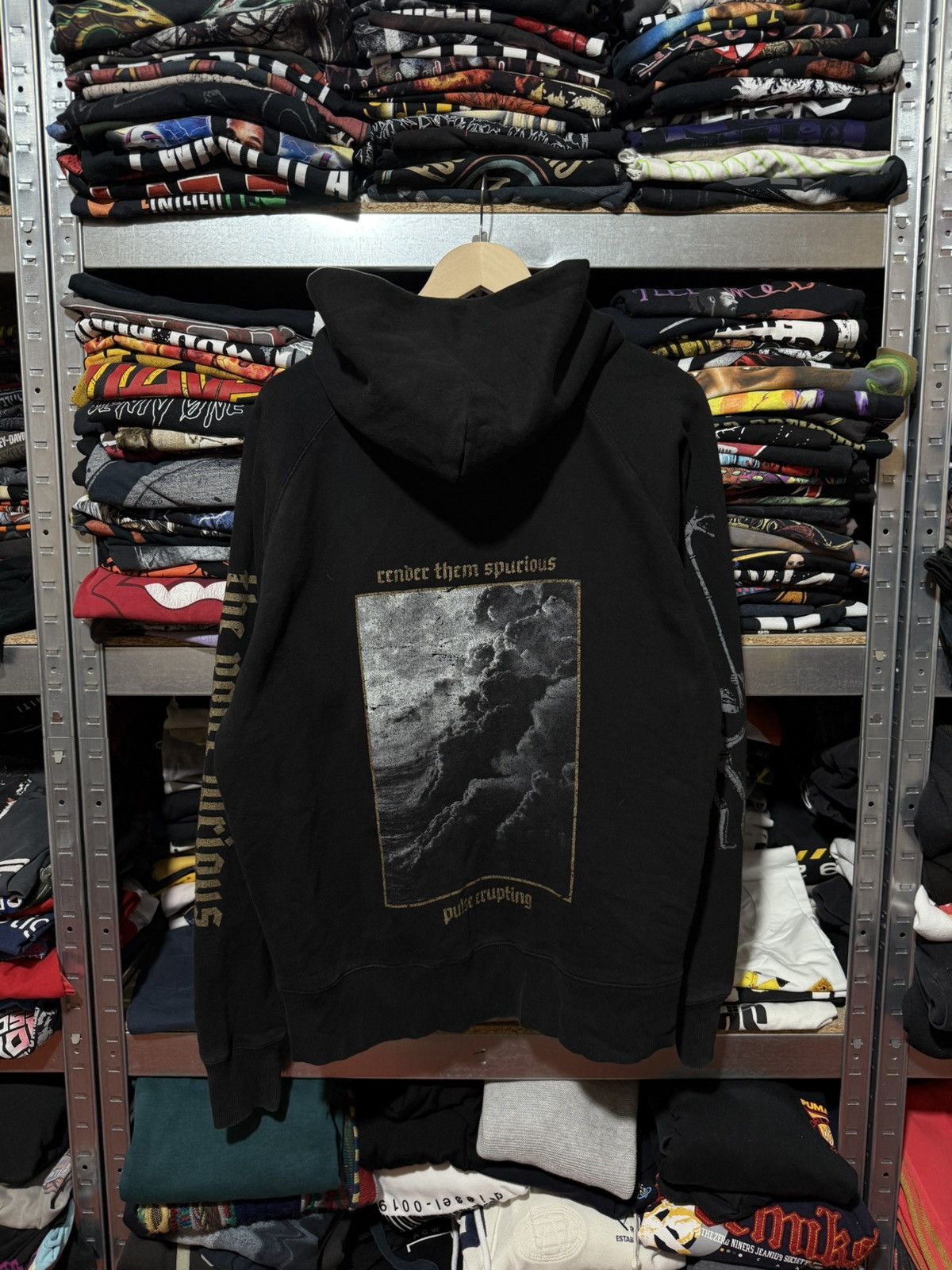 Band Tees Vintage 90’s Bolzer Black Metal Rock Band Hoodie Y2K Hype Size US XL / EU 56 / 4 - 2 Thumbnail