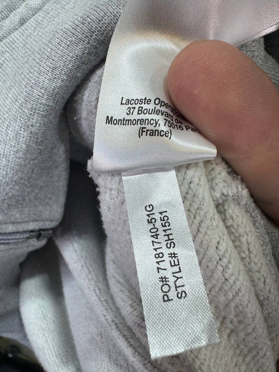 Lacoste Lacoste Men's Sport Hooded Zip Sweatshirt Fleece Mens Size US L / EU 52-54 / 3 - 18 Thumbnail