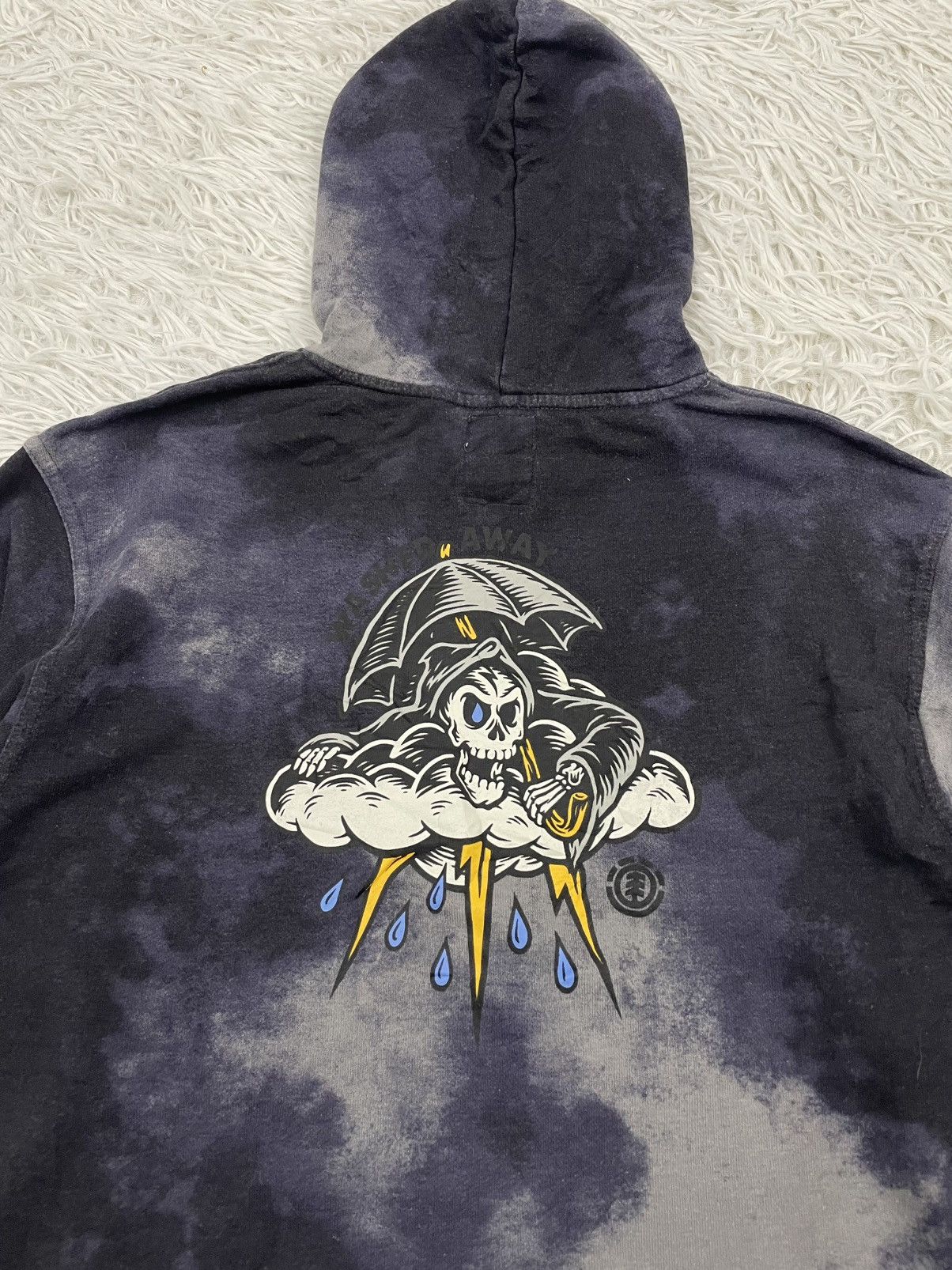 Element Washed Away Bleach Element Hoodie Size US M / EU 48-50 / 2 - 4 Thumbnail