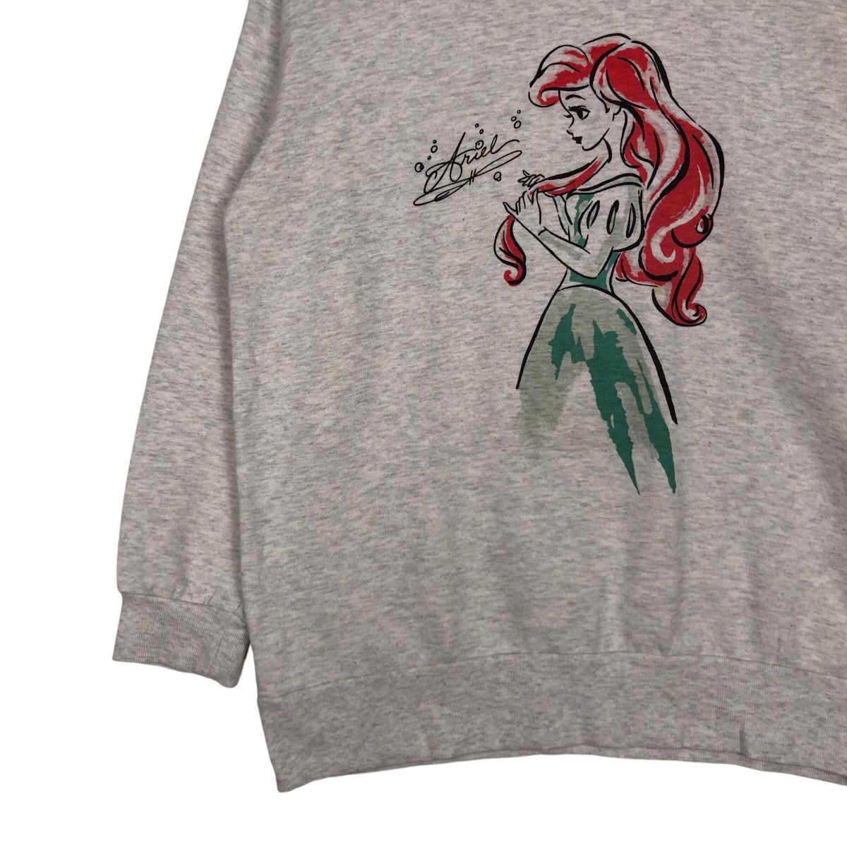 Disney × Vintage Vintage Disney Princess Ariel Character Sweatshirt Medium Size US M / EU 48-50 / 2 - 3 Thumbnail