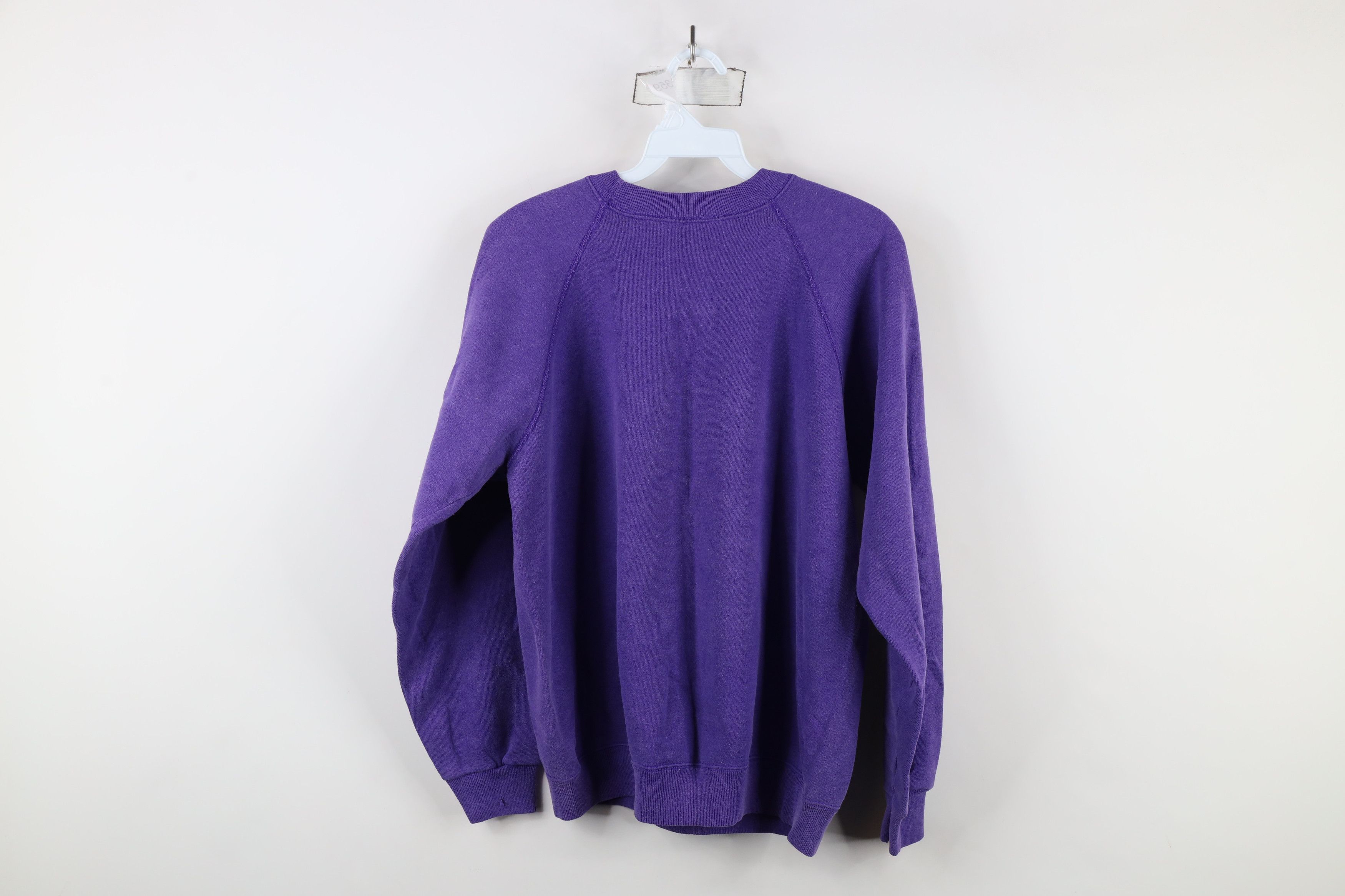Hard Rock Cafe × Vintage Vintage 90s Hard Rock Cafe Spell Out Chicago Sweatshirt USA Size L / US 10 / IT 46 - 9 Thumbnail