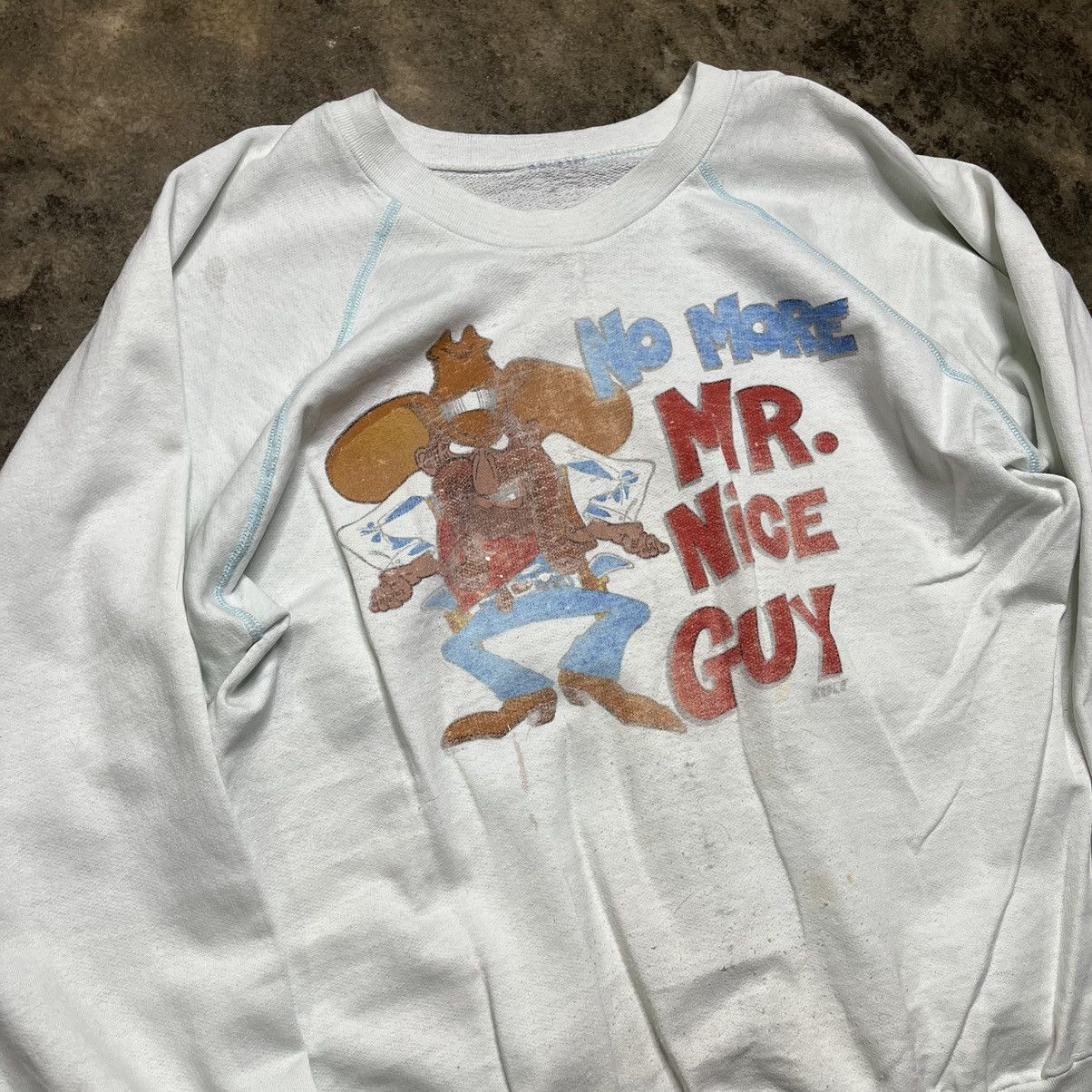 Vintage vintage 70s yosemite sam no more me nice guy sweatshirt Size US XL / EU 56 / 4 - 1 Thumbnail