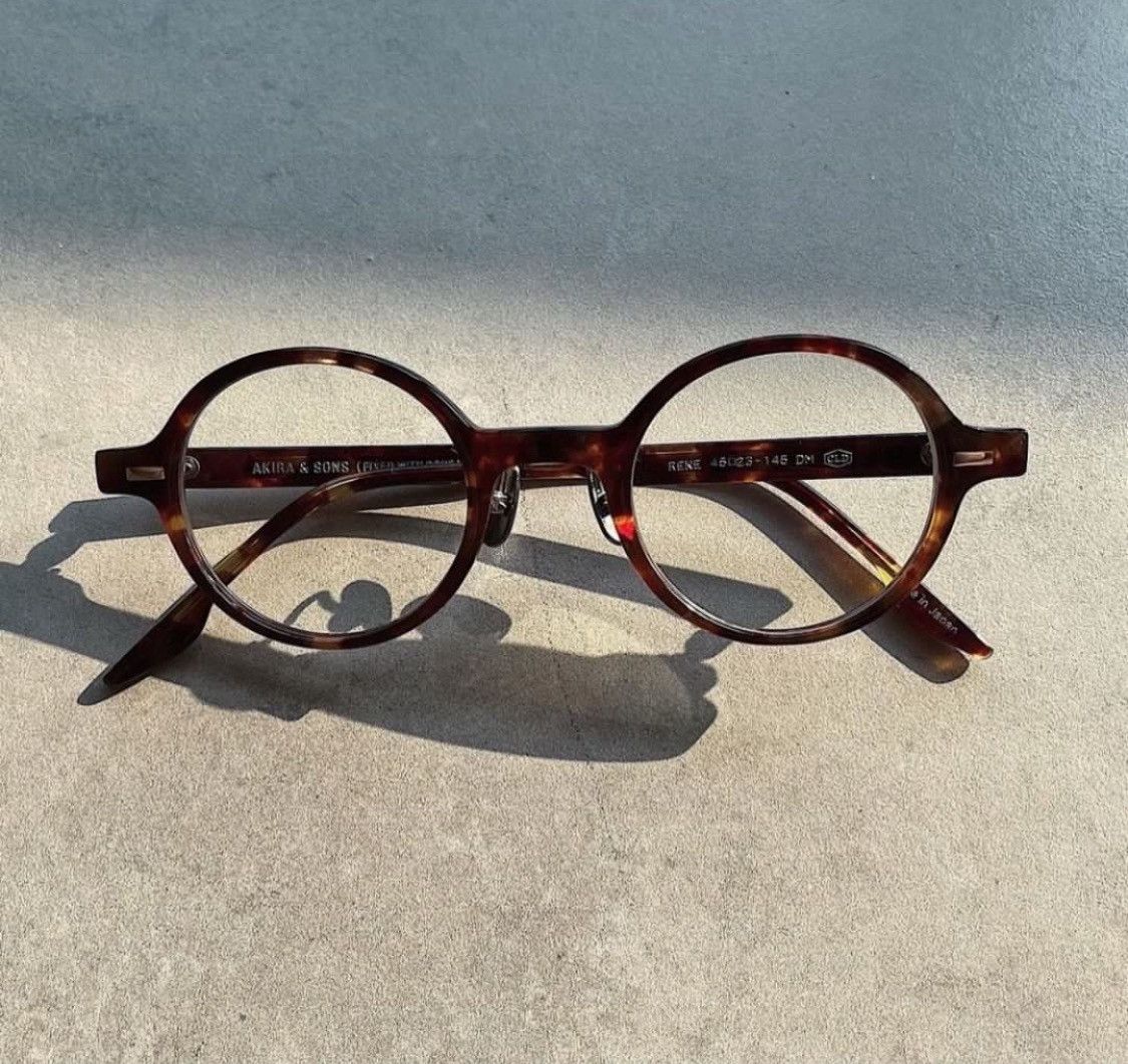 Japanese Brand Akira & Sons - Model : Rene Japanese Handmade Glasses Size ONE SIZE - 4 Thumbnail