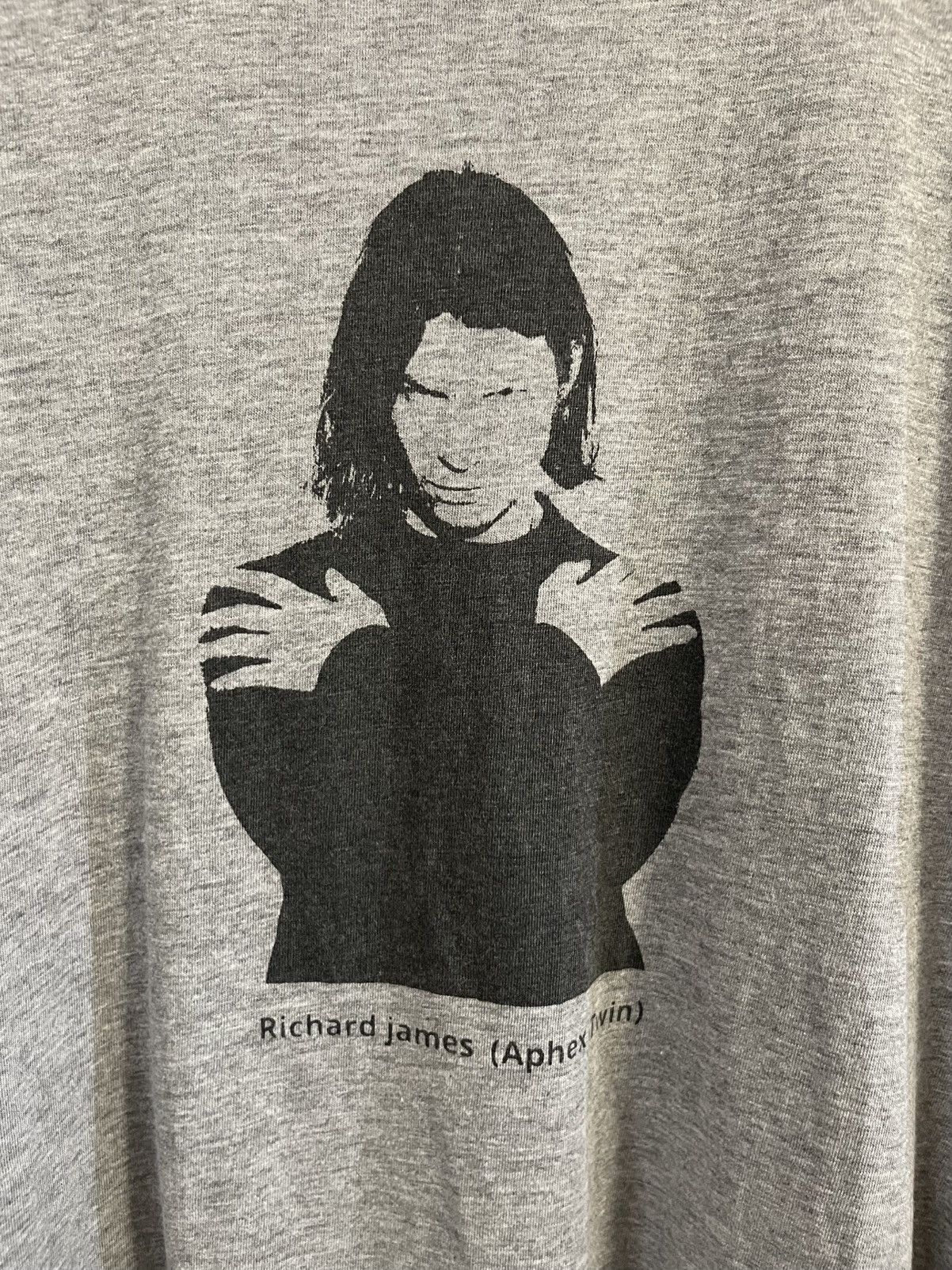 Band Tees 1990s Aphex twin richard james photo tee #A5 Size US M / EU 48-50 / 2 - 5 Thumbnail