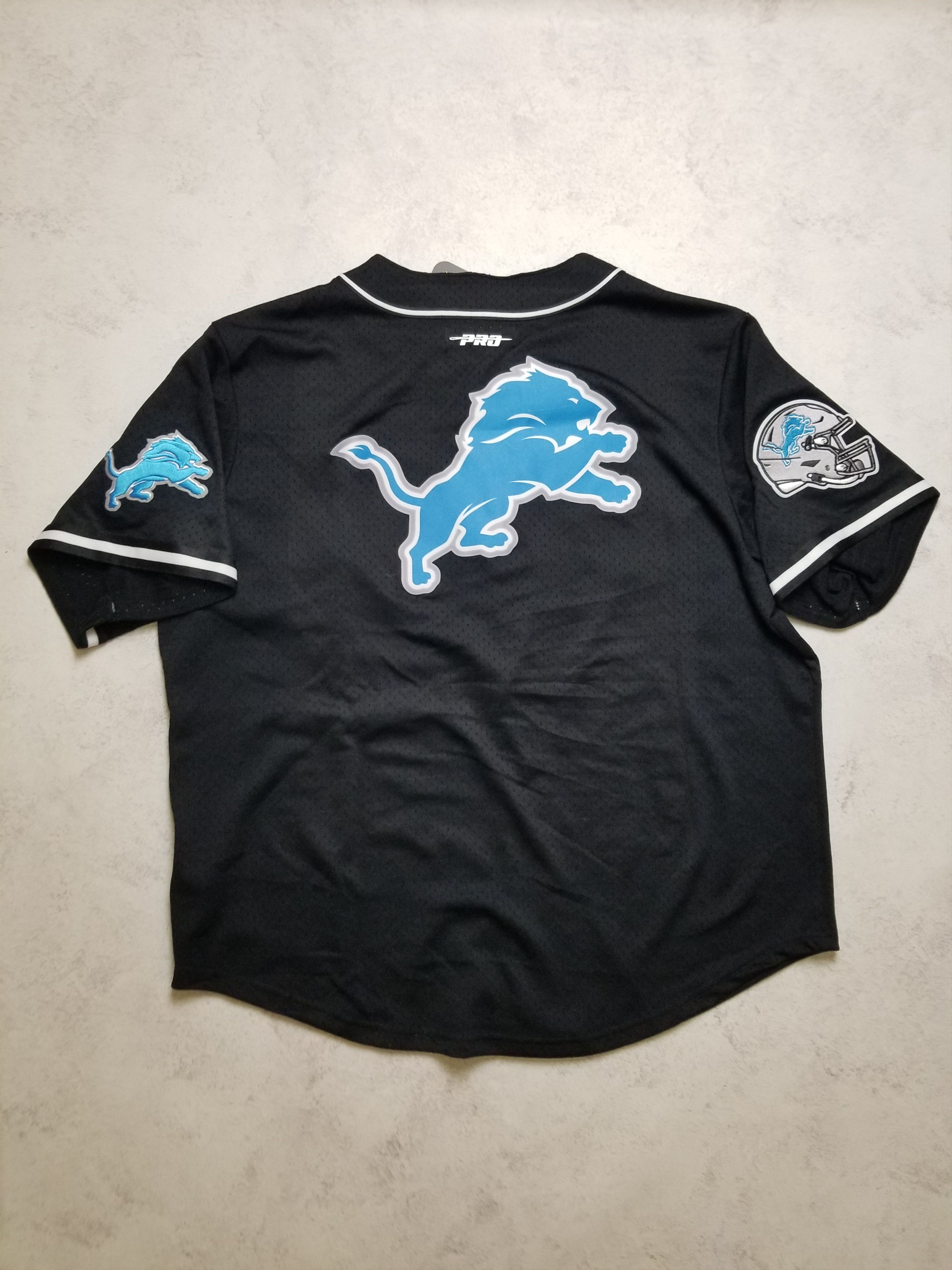 Pro Standard Detroit Lions Aidan Hutchinson Mesh Baseball Jersey Size US XL / EU 56 / 4 - 2 Thumbnail
